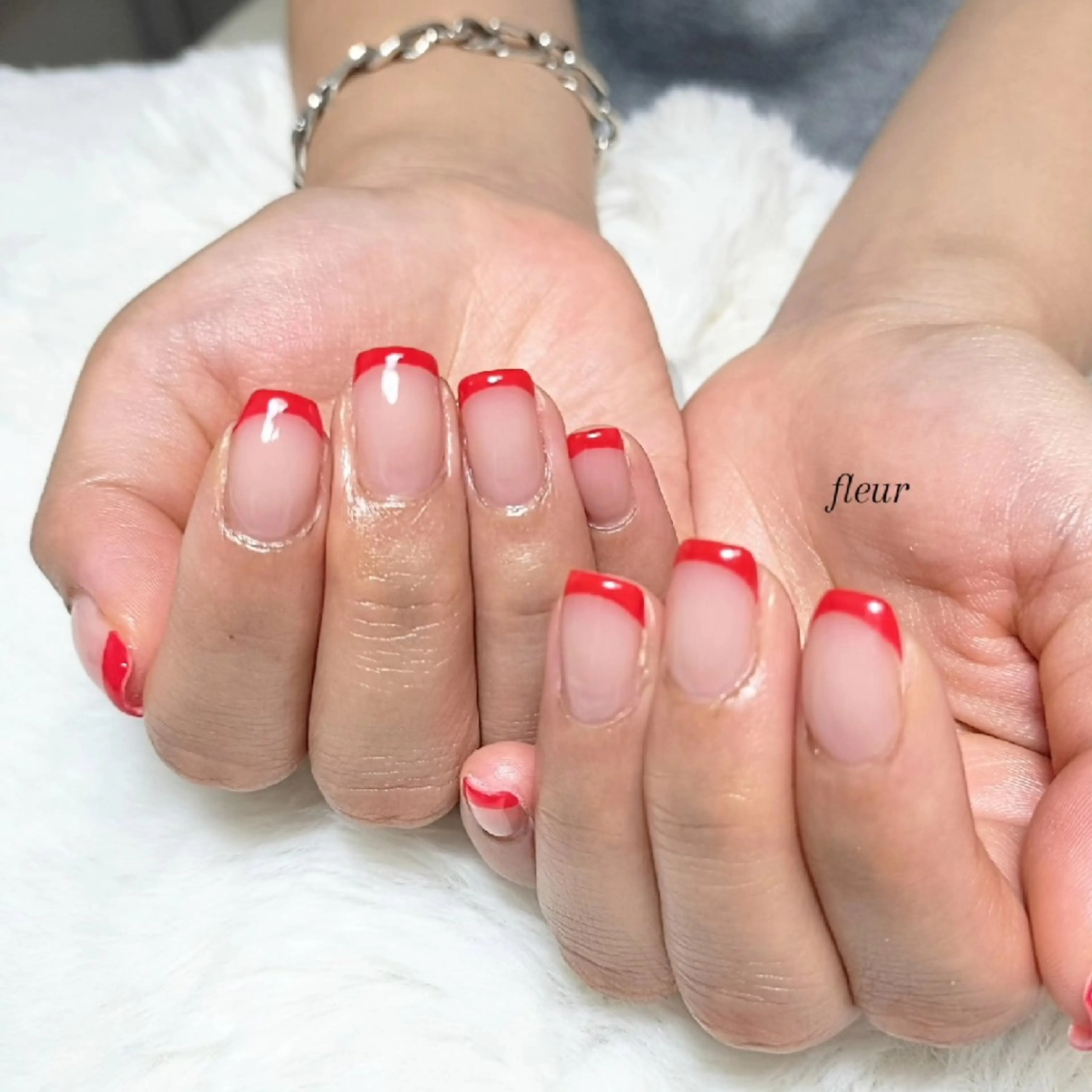 グラデーション/フレンチ2色まで　初回オフ無料(スカルプ別)の写真