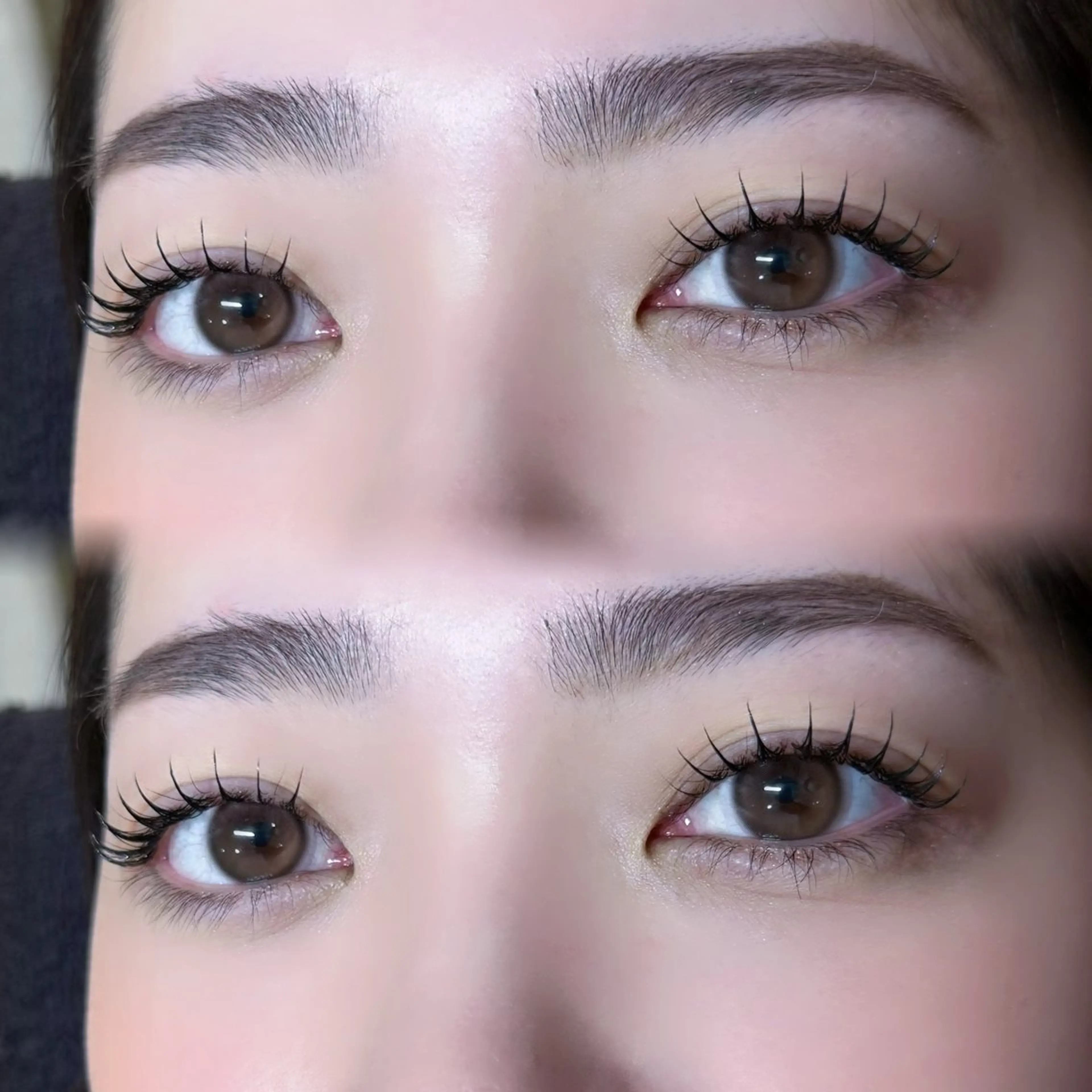 マツエク・マツパ フラットラッシュ ナチュラル マツエク Lunella RENAのマツエク・マツパデザイン