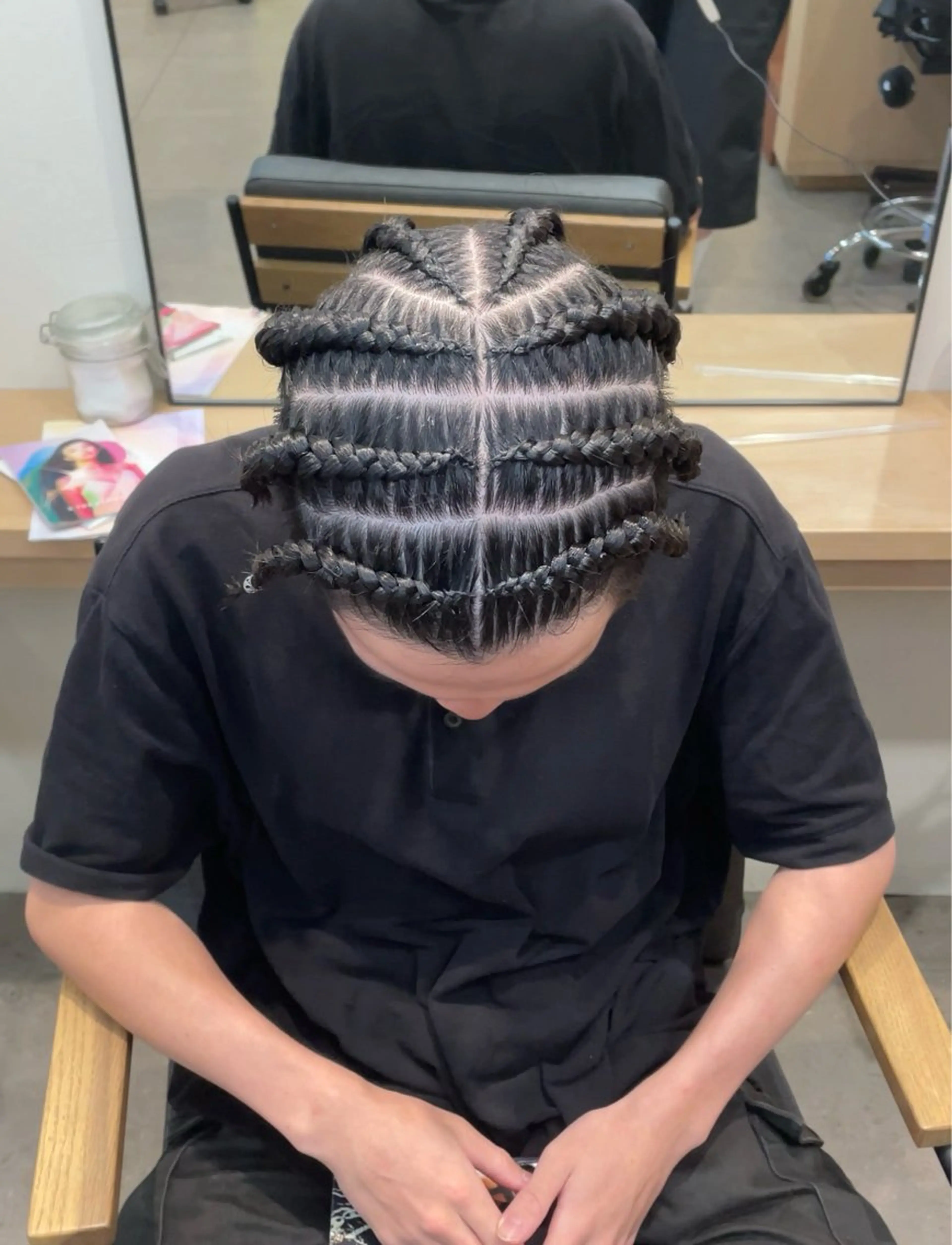 メンズ ヘアセット Le'a所属・渋谷/フェード/ 國分 翔のヘアスタイル