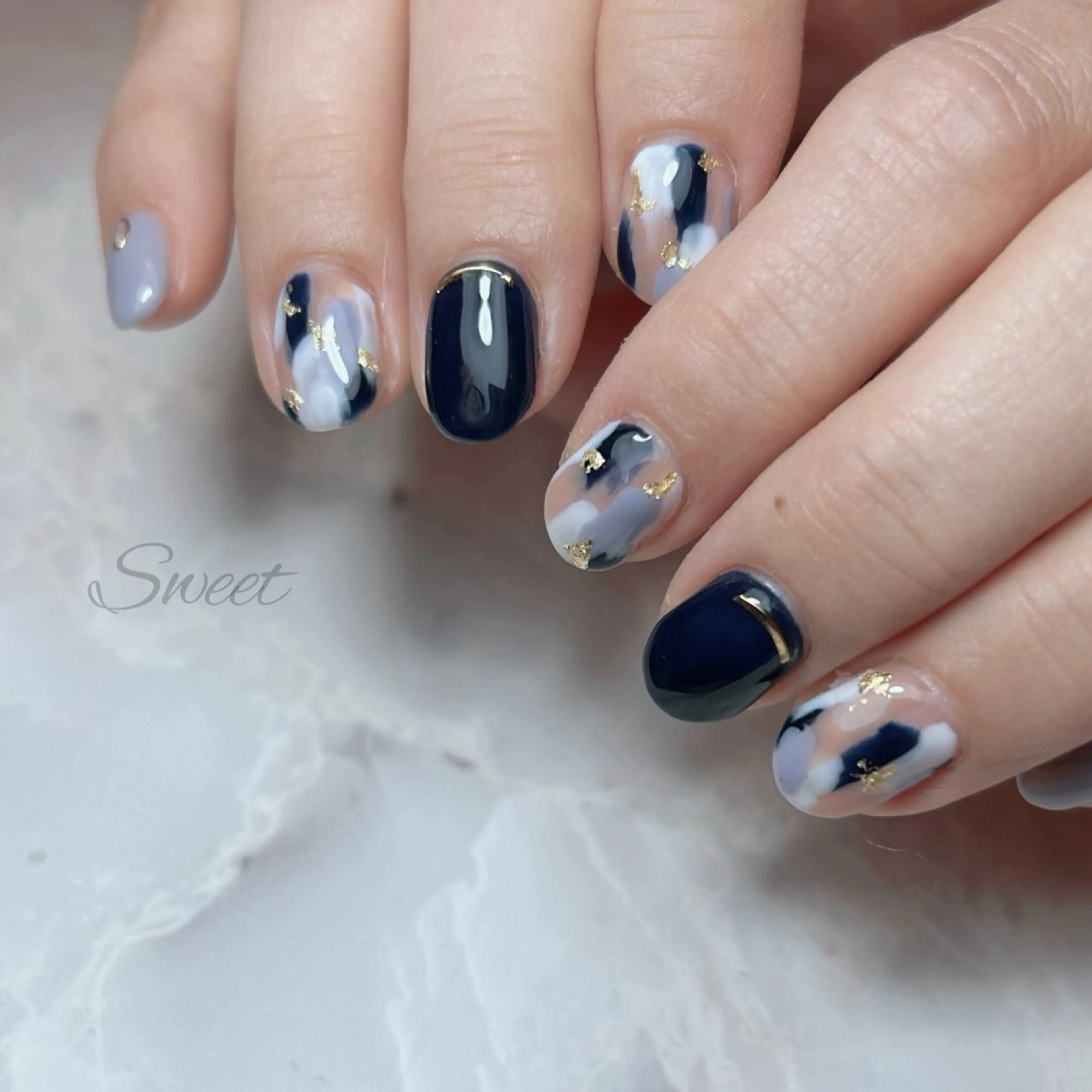 ネイル sweet 仲野陽子のネイルデザイン