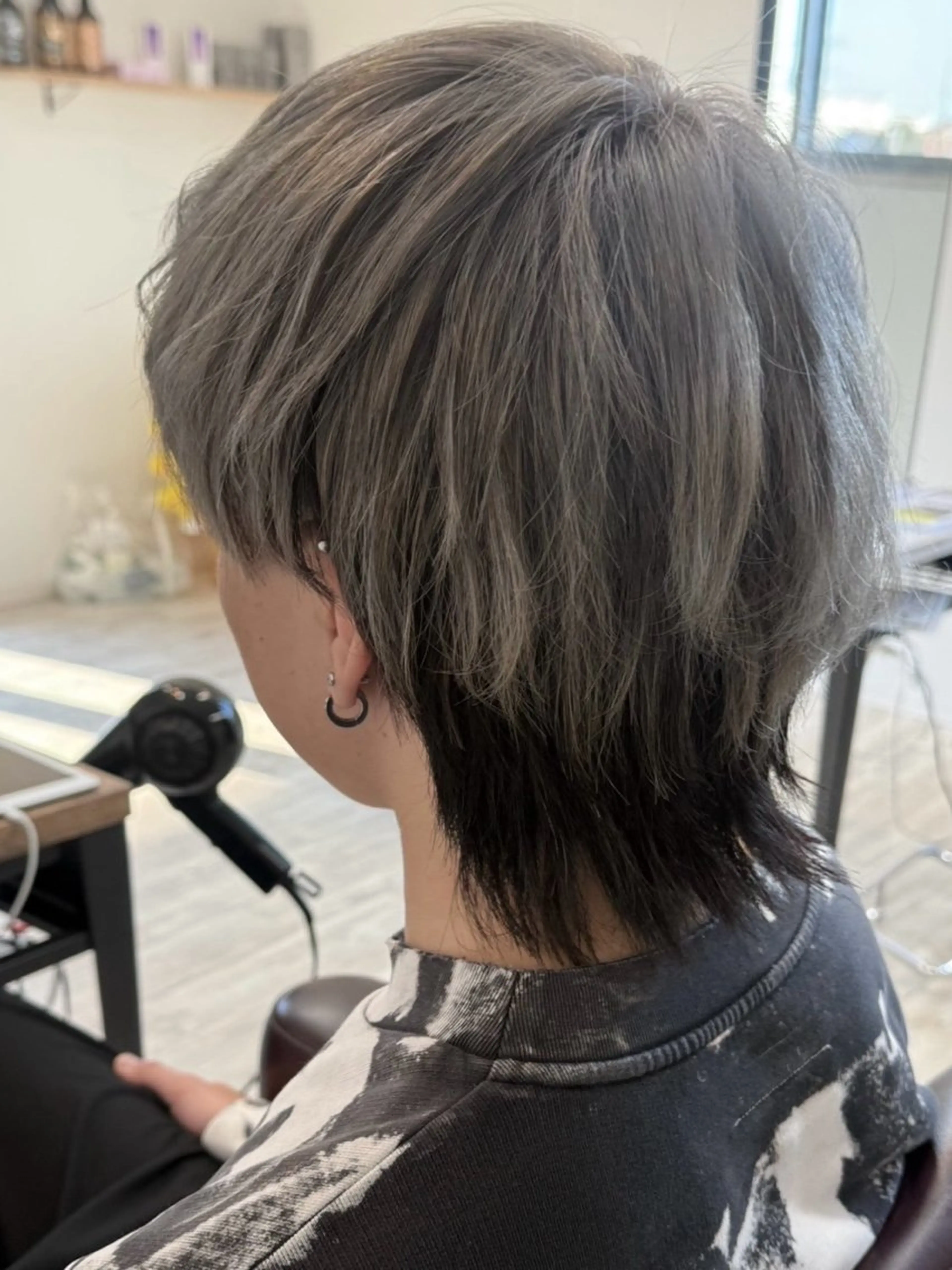 【メンズ限定】ブリーチオンカラー(シャンプーブロー込み)の写真