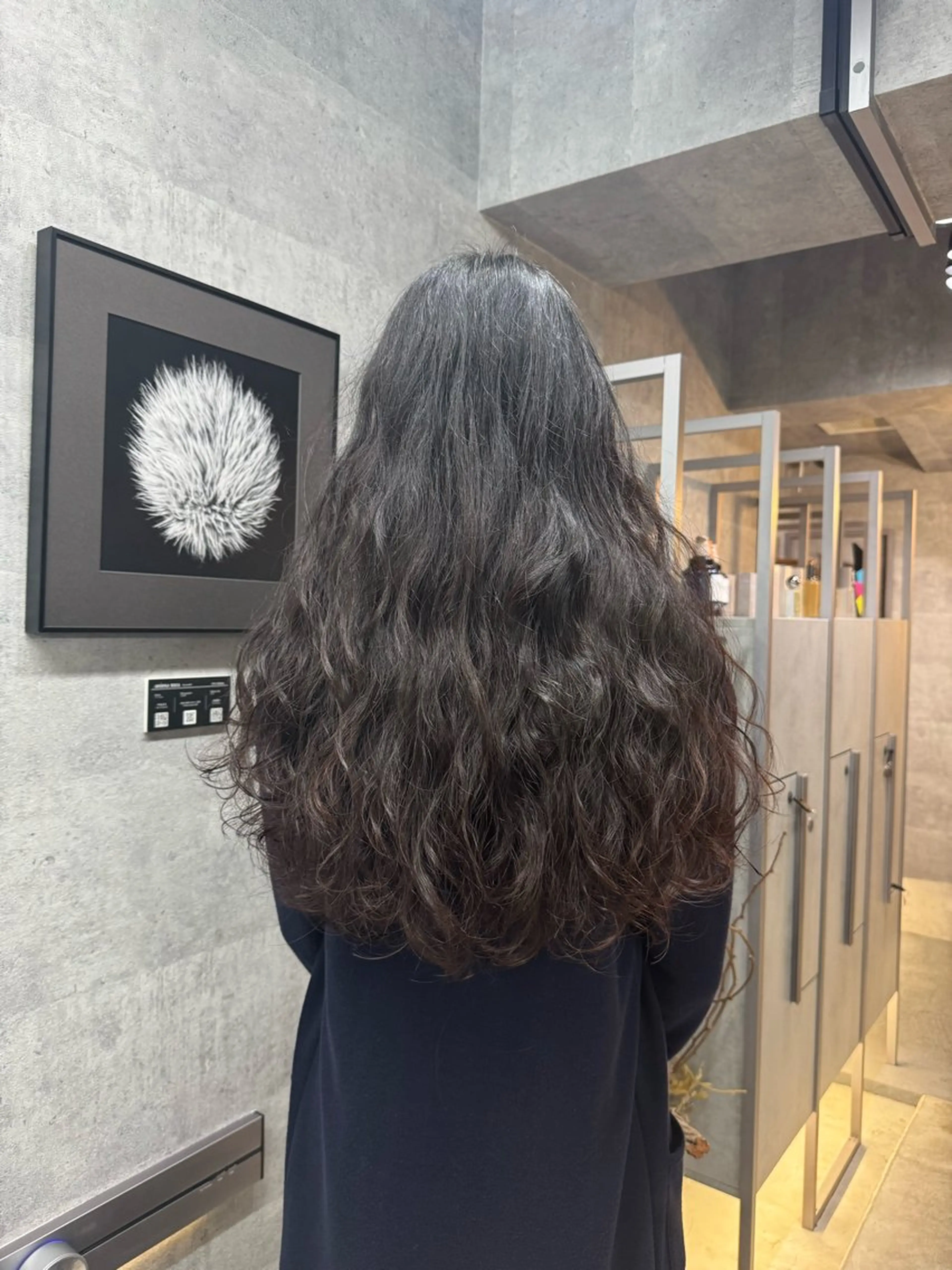 ロング パーマ カット パーマ あなたのお悩み改善" You"💚❤️💛のヘアスタイル