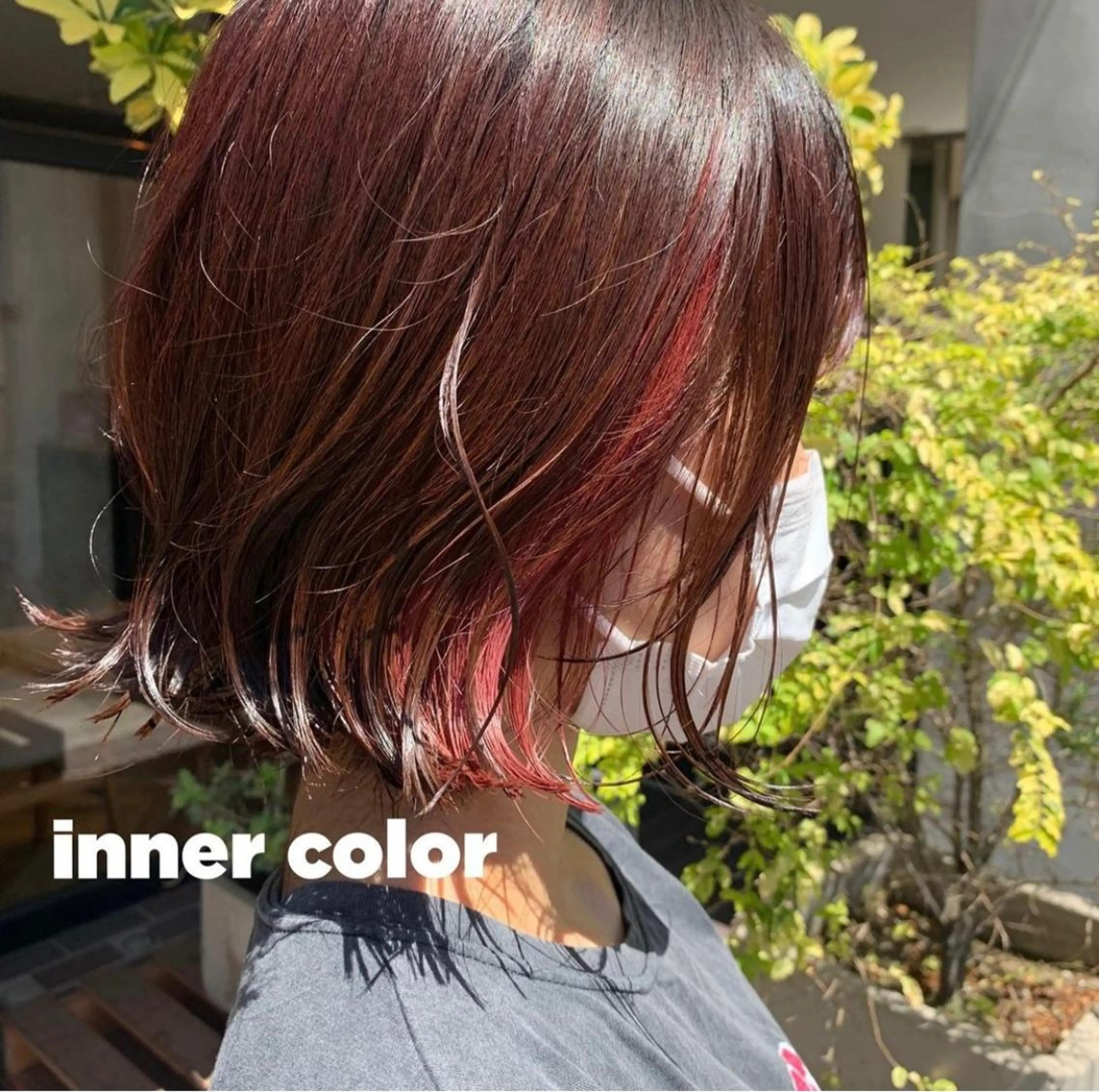 イヤリングカラー＋オンカラー＋トリートメント🫧の写真