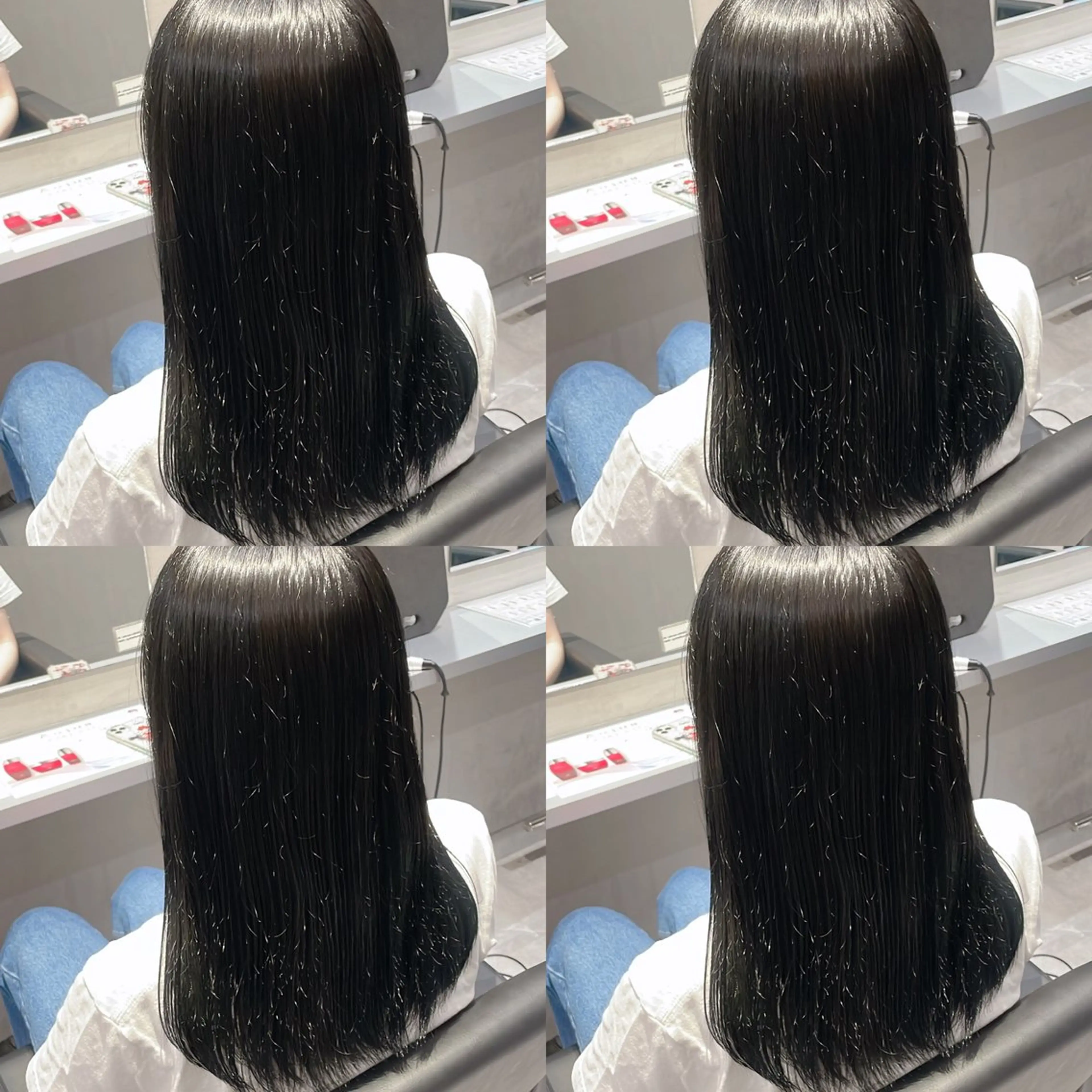 ミディアム カラー Minami. 🩵 再現性特化ヘアのヘアスタイル