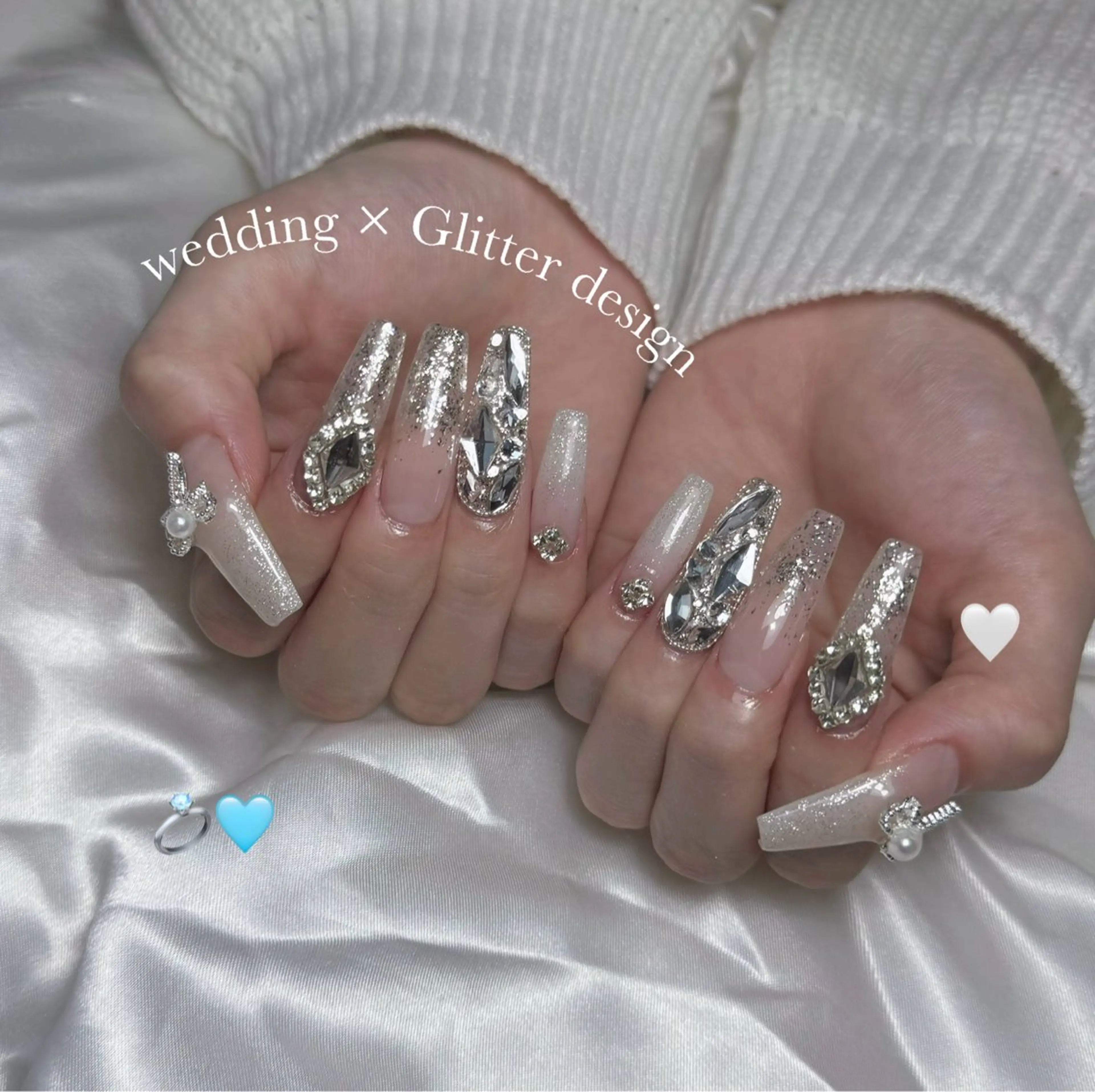 ネイル ブライダルネイル Nailsalon SIRIUS所属・Nailsalon SIRIUSのネイルデザイン