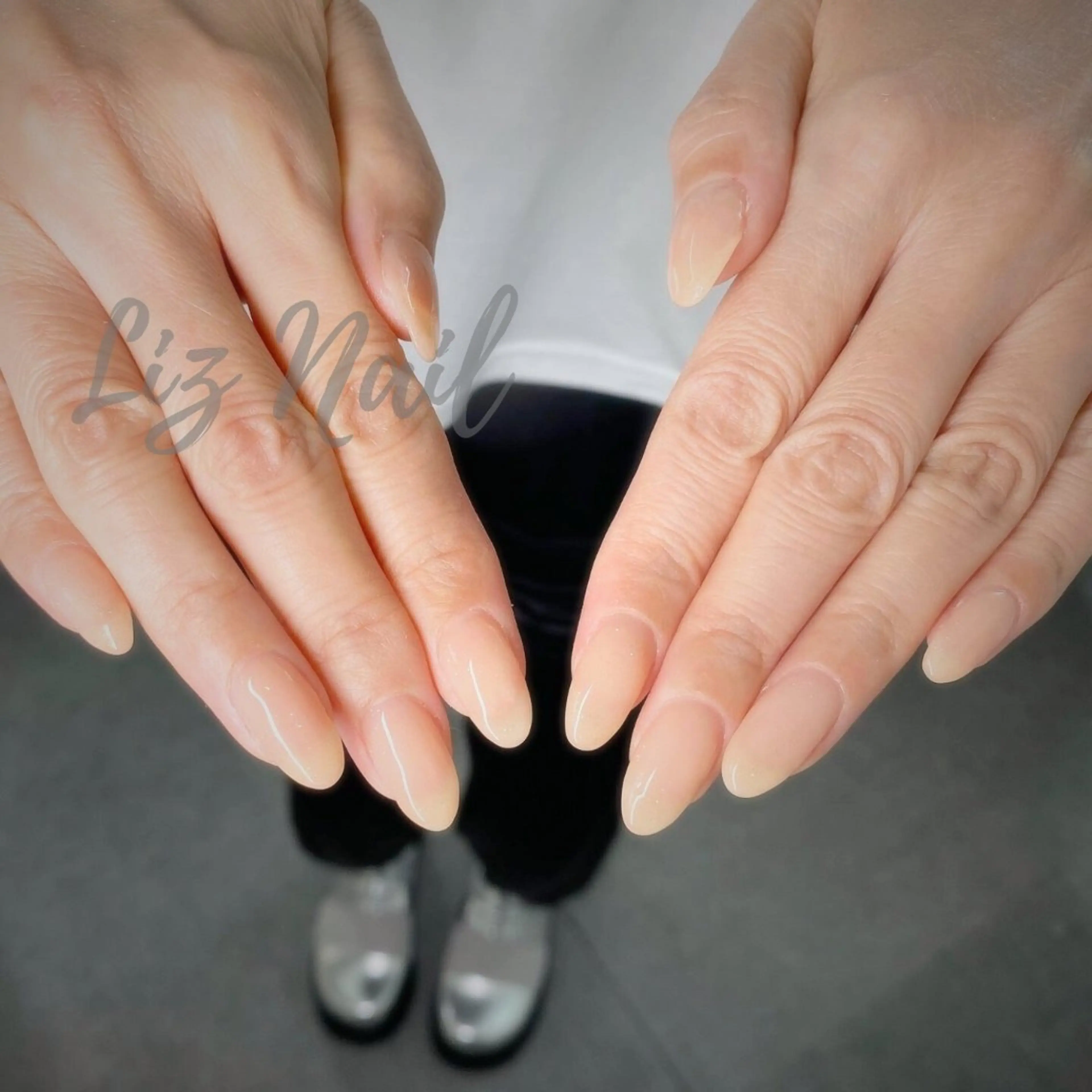 ネイル ワンカラーネイル リズネイル・ 新宿・代々木のネイルデザイン