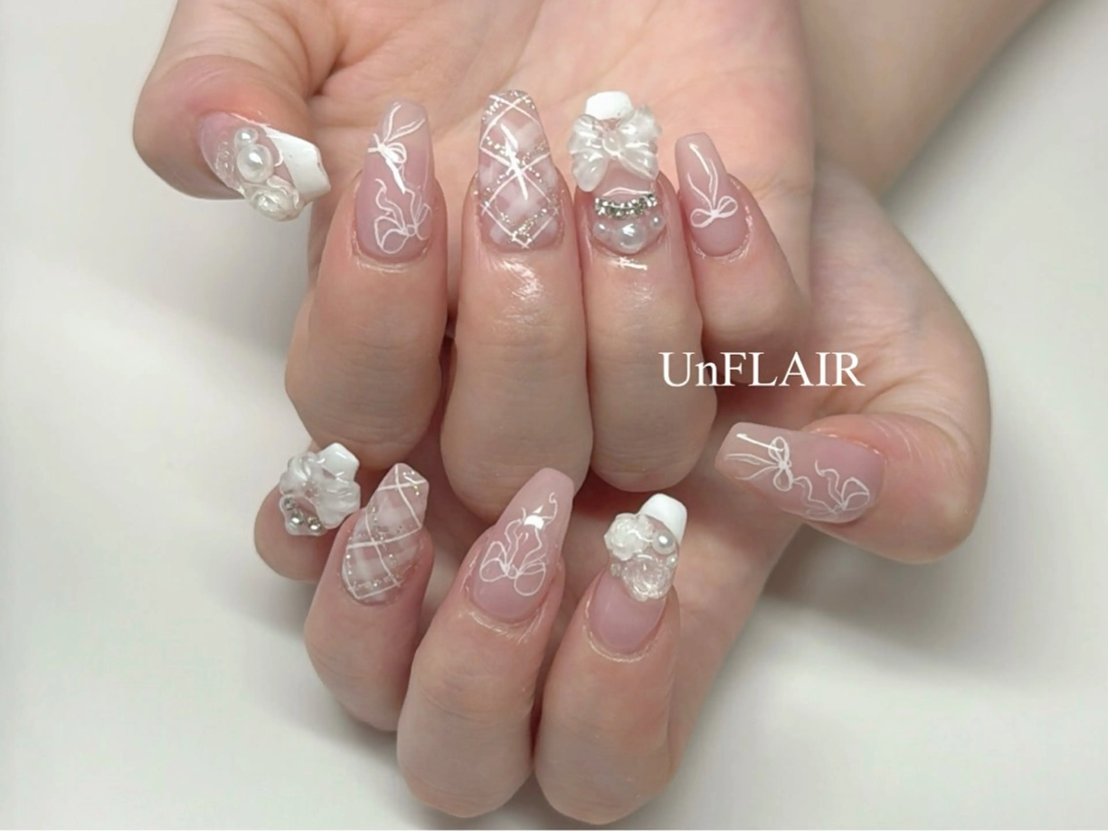 ネイル ハンドネイル UnFLAIR 麻布十番店🧸NAOのネイルデザイン