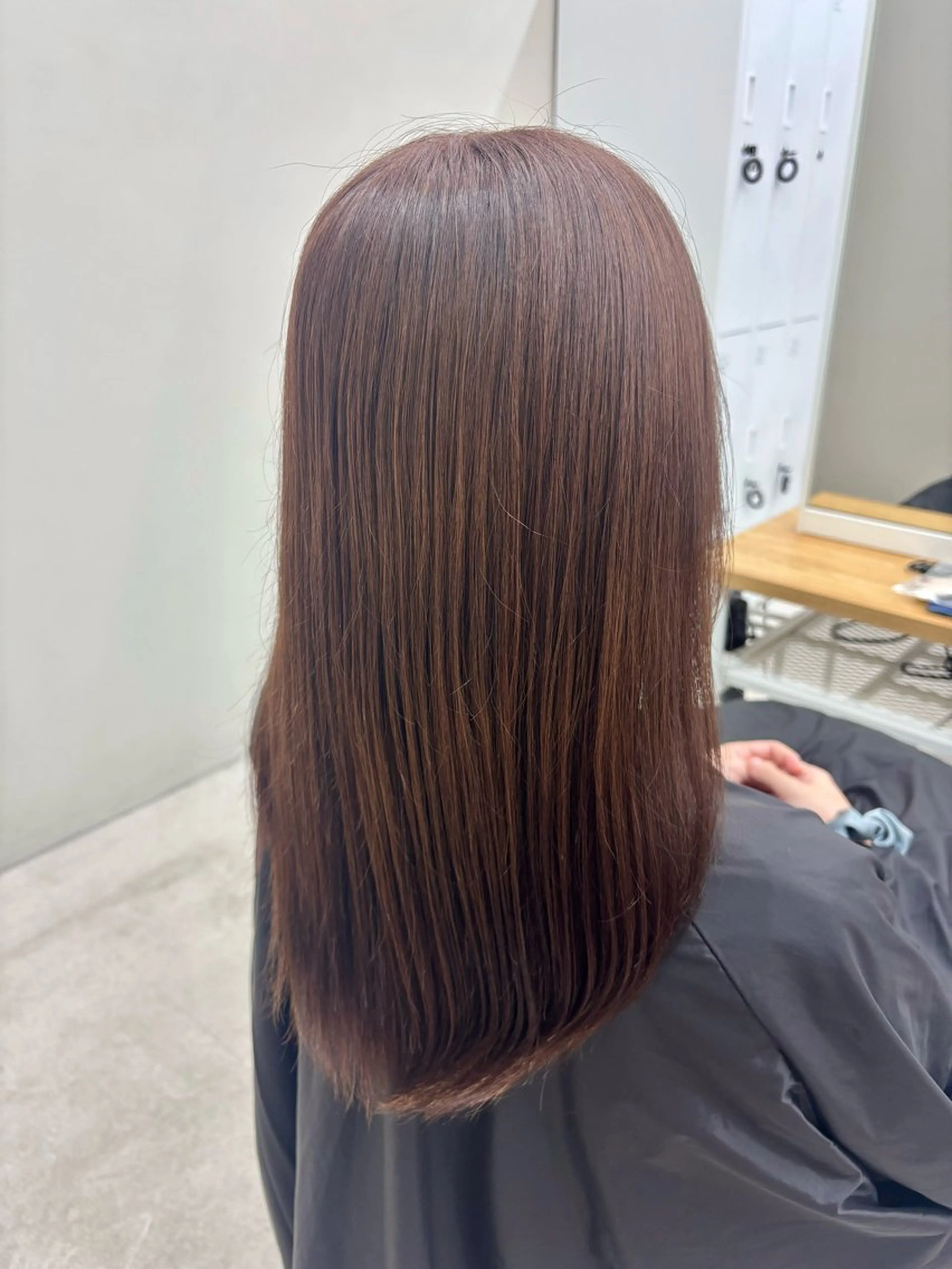 セミロング 𝗆𝗂𝗒𝗎 🐈‍⬛🎀のヘアスタイル