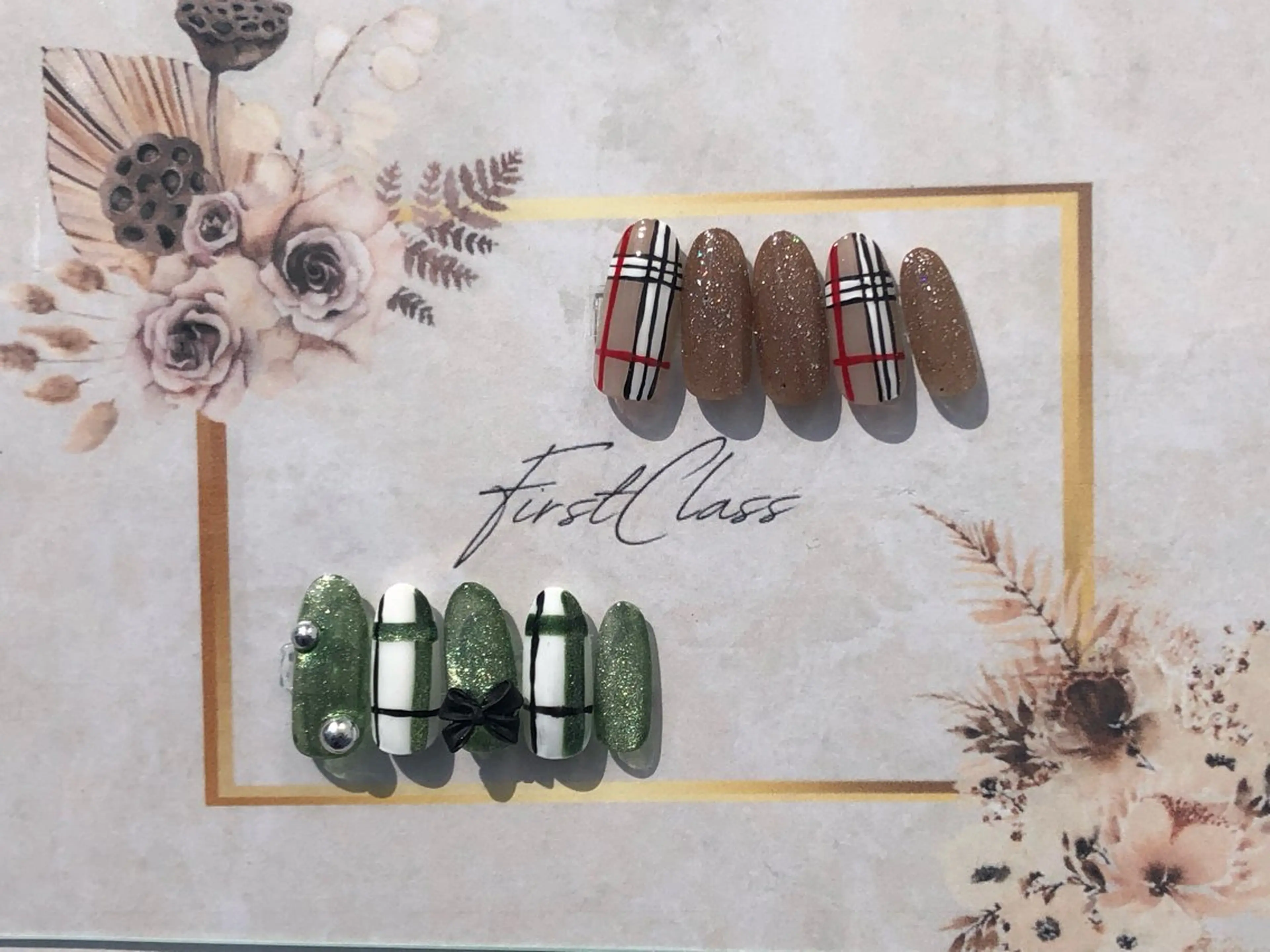 ネイル 長さ出し ハンドネイル 。 YURiのネイルデザイン