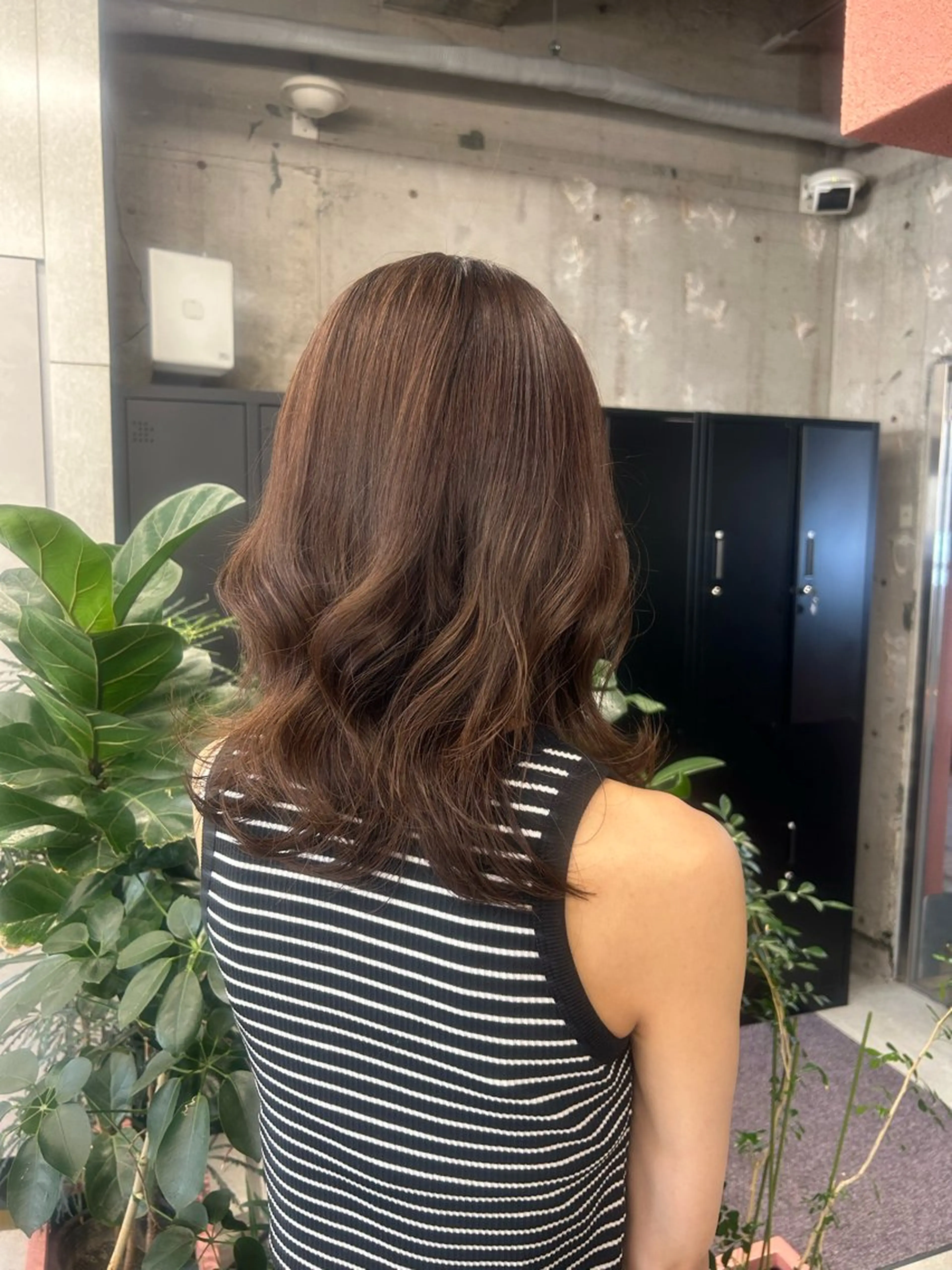 ミディアム カラー カット ヘアカラー トリートメント 💜無料モデル募集 Miyuのヘアスタイル