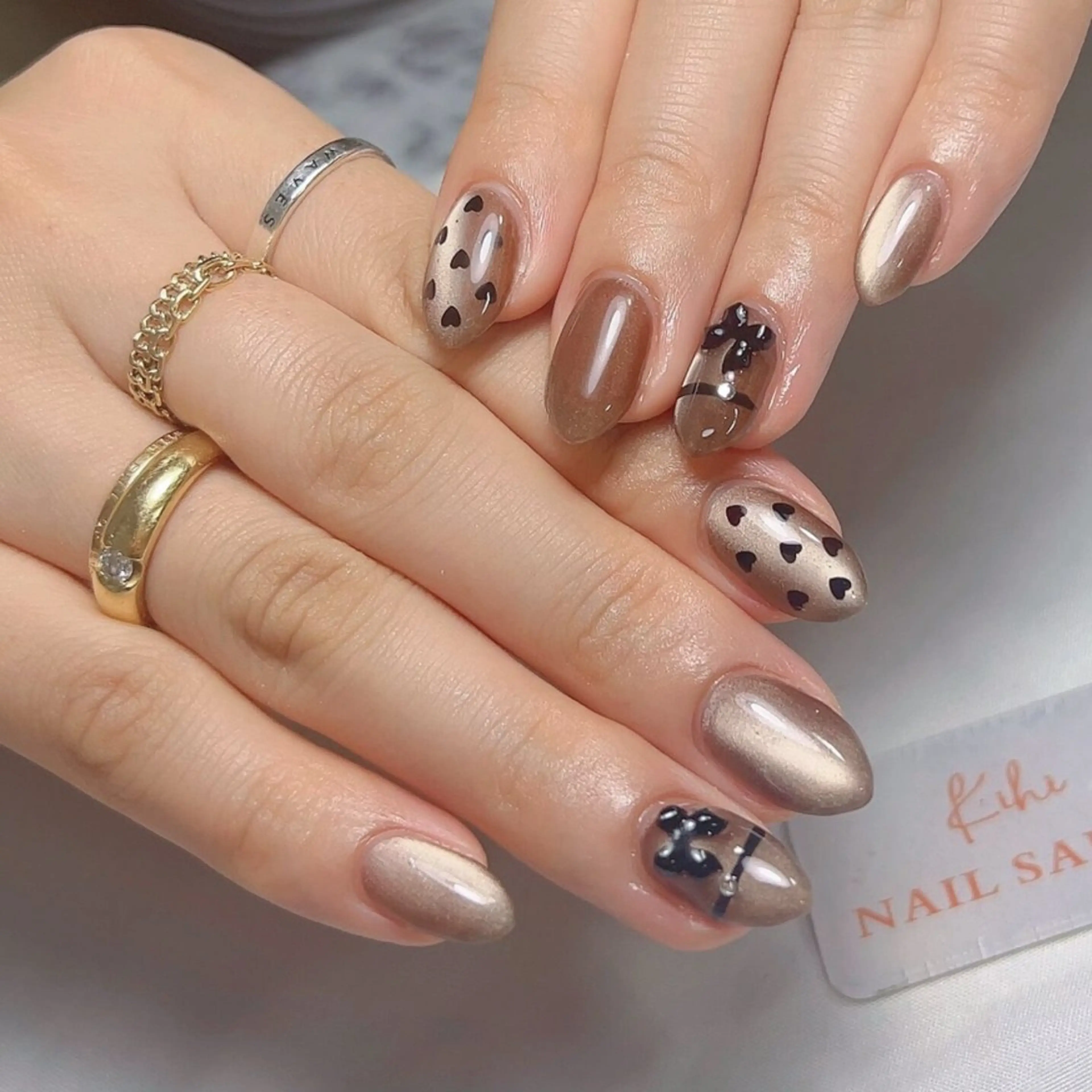 ネイル アートネイル フレンチネイル ジェルネイル グラデーション 韓国ネイル ハンドネイル 久保田 マリコのネイルデザイン