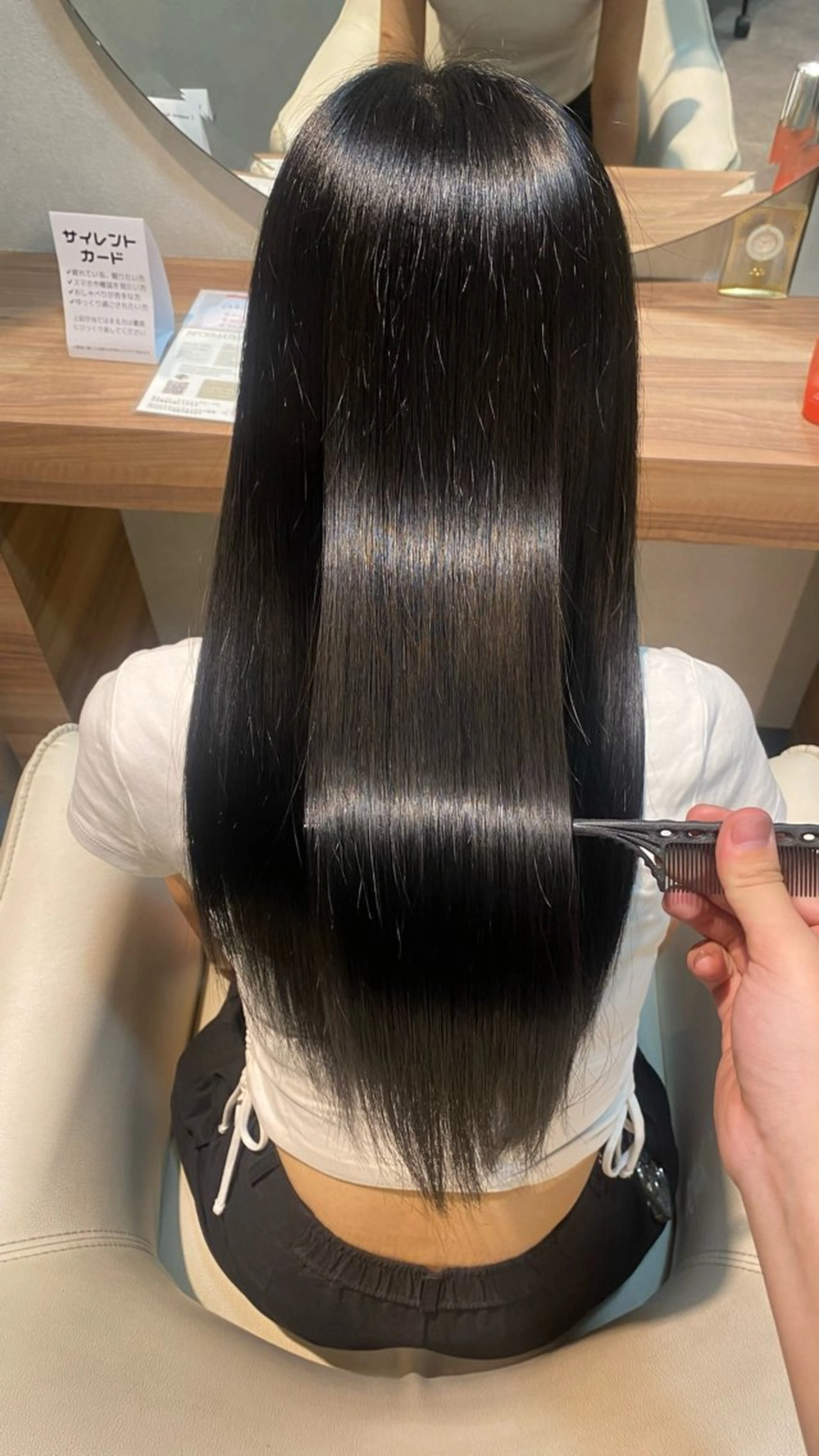 ロング パーマ 【新宿】🦝モード スタイル/夏鈴🦝のヘアスタイル