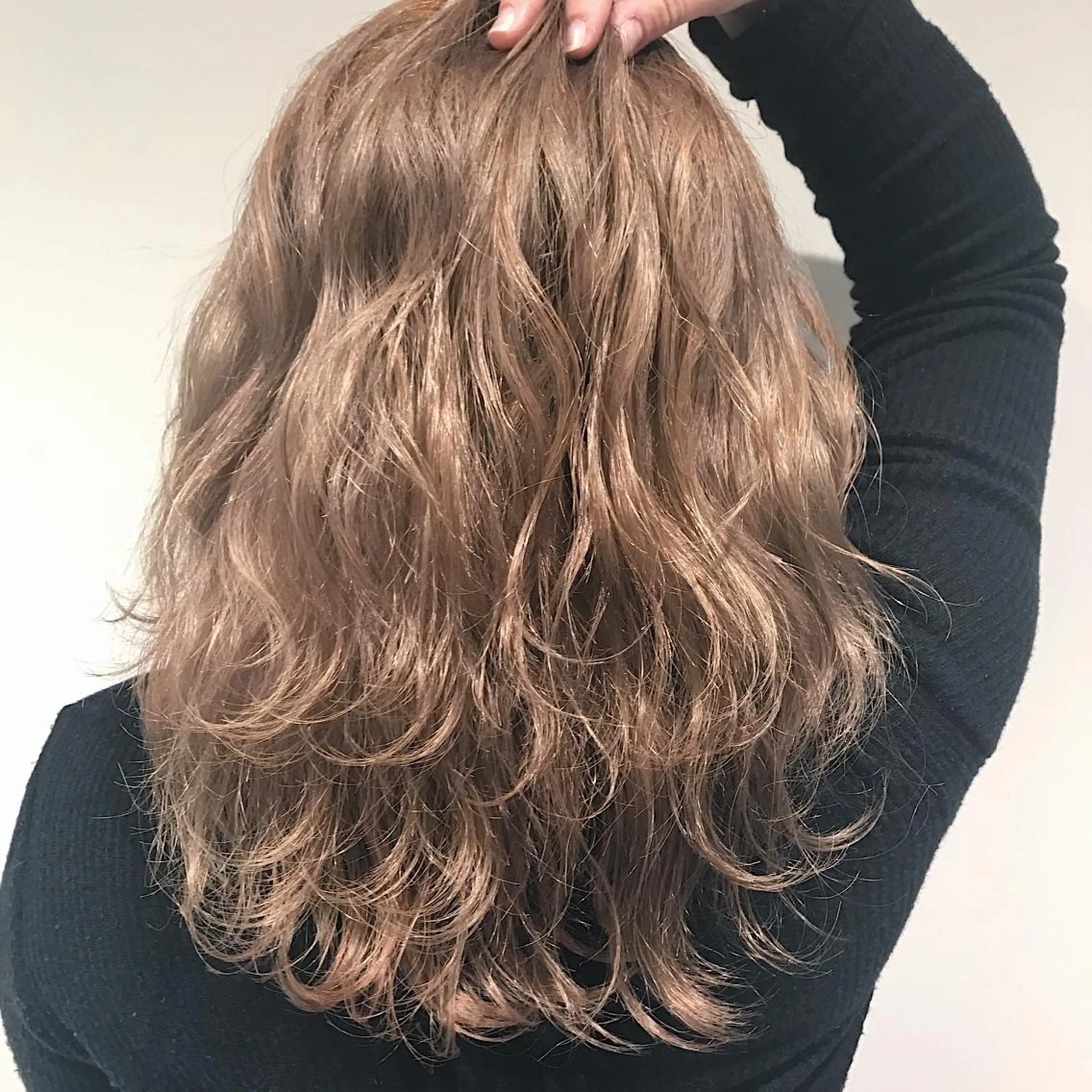 セミロング カラー ヘアアレンジ Zina渋谷エリア マネージャShionのヘアスタイル