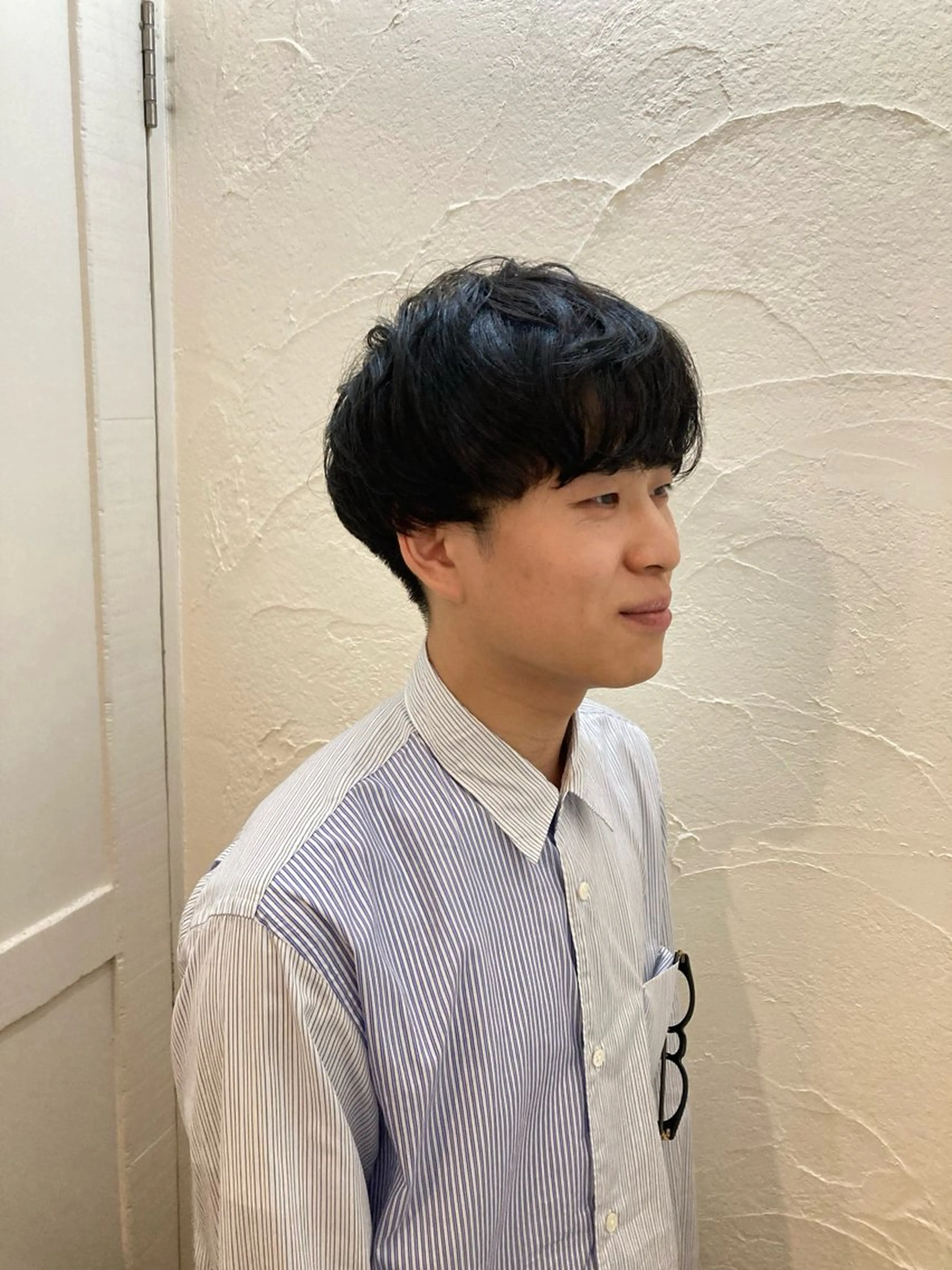 ショート パーマ メンズ メンズパーマ ニュアンスパーマ パーマ Hair Musee柱店所属・靏 美咲のヘアスタイル