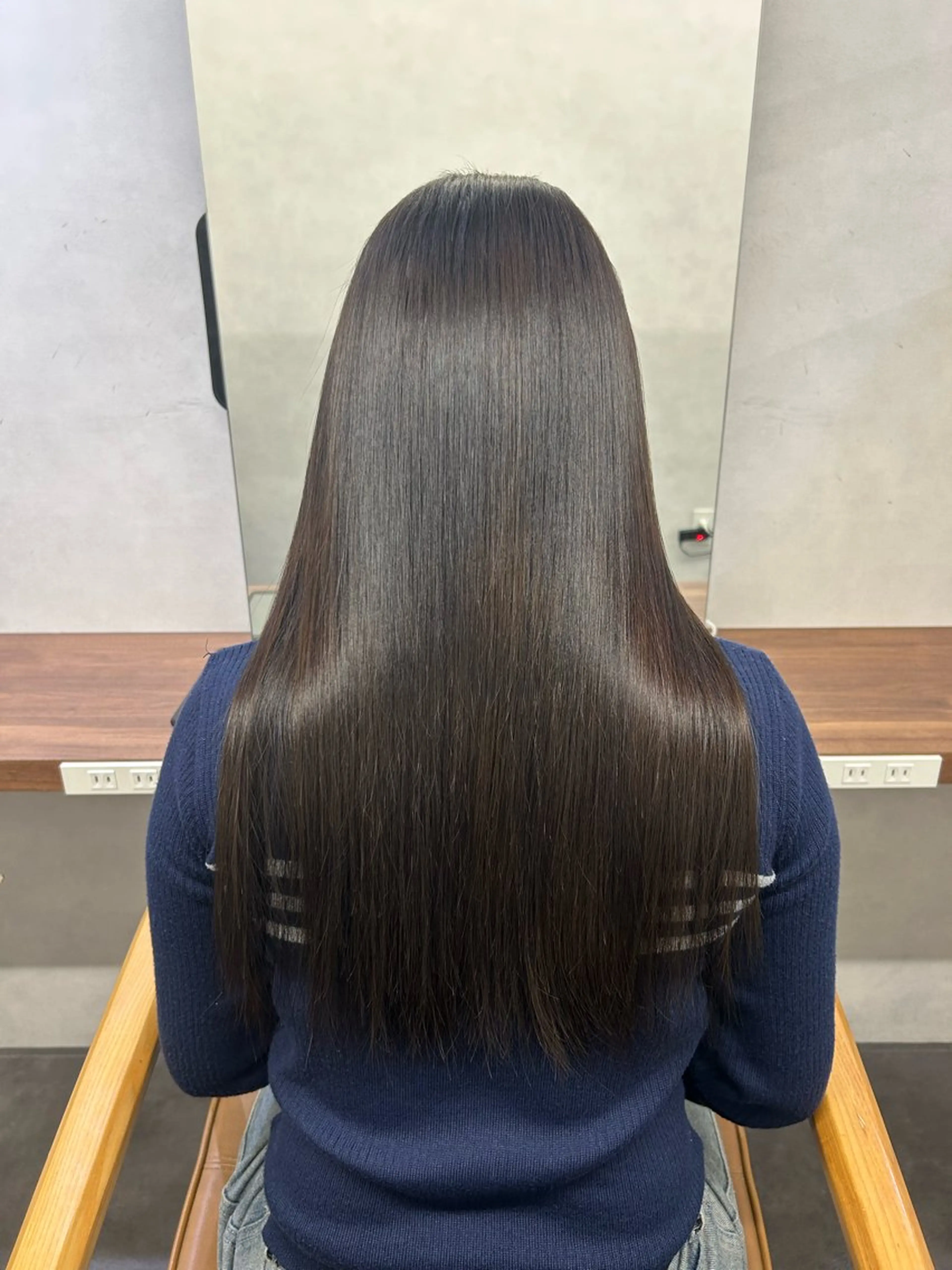 ロング カラー 縮毛矯正モデル募集中 /西梅田/筒井大翔のヘアスタイル