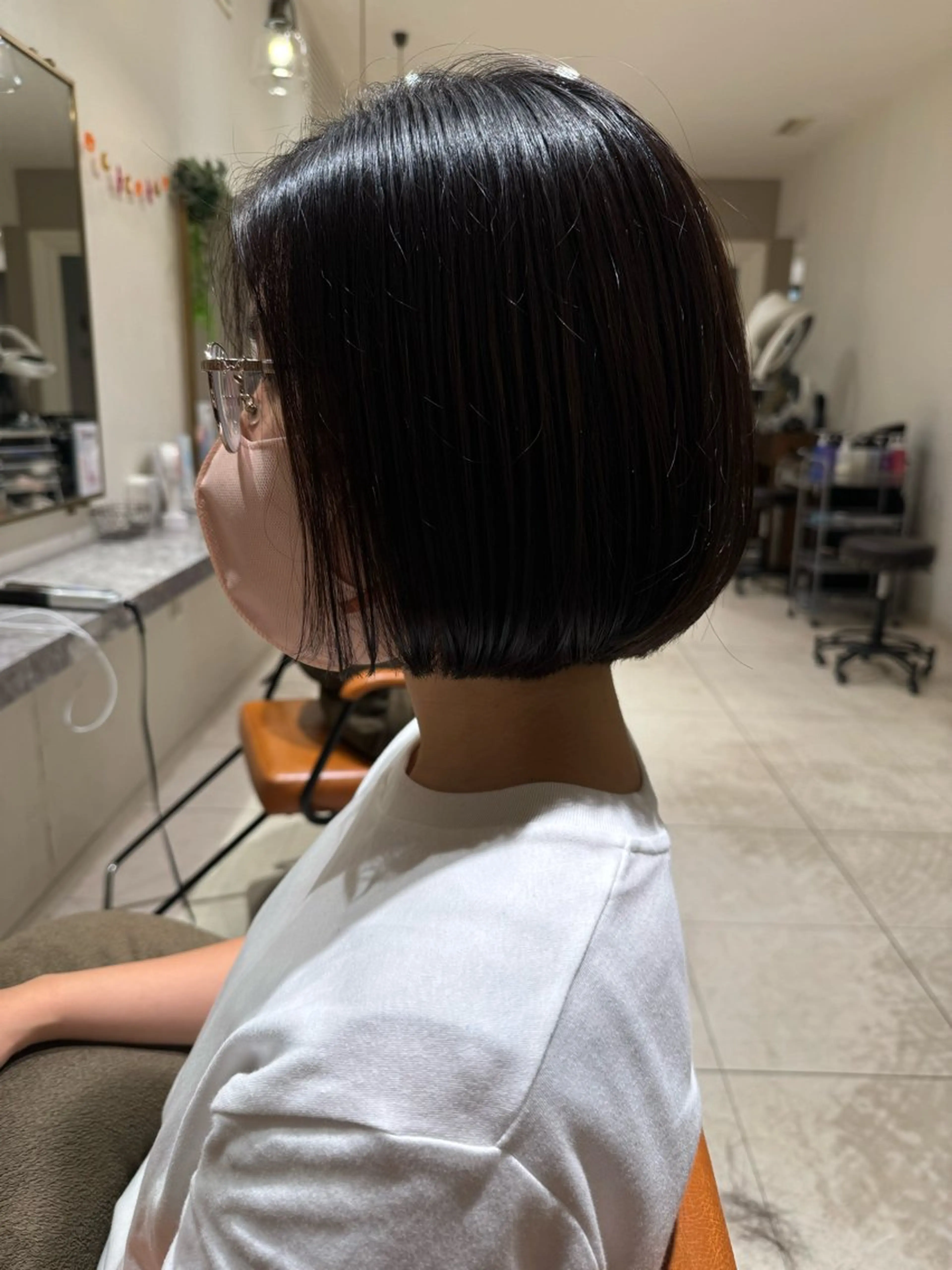 ショート ボブ Merry  Land日吉所属・暖色/ベージュ/ メンズ/鈴木彩のヘアスタイル