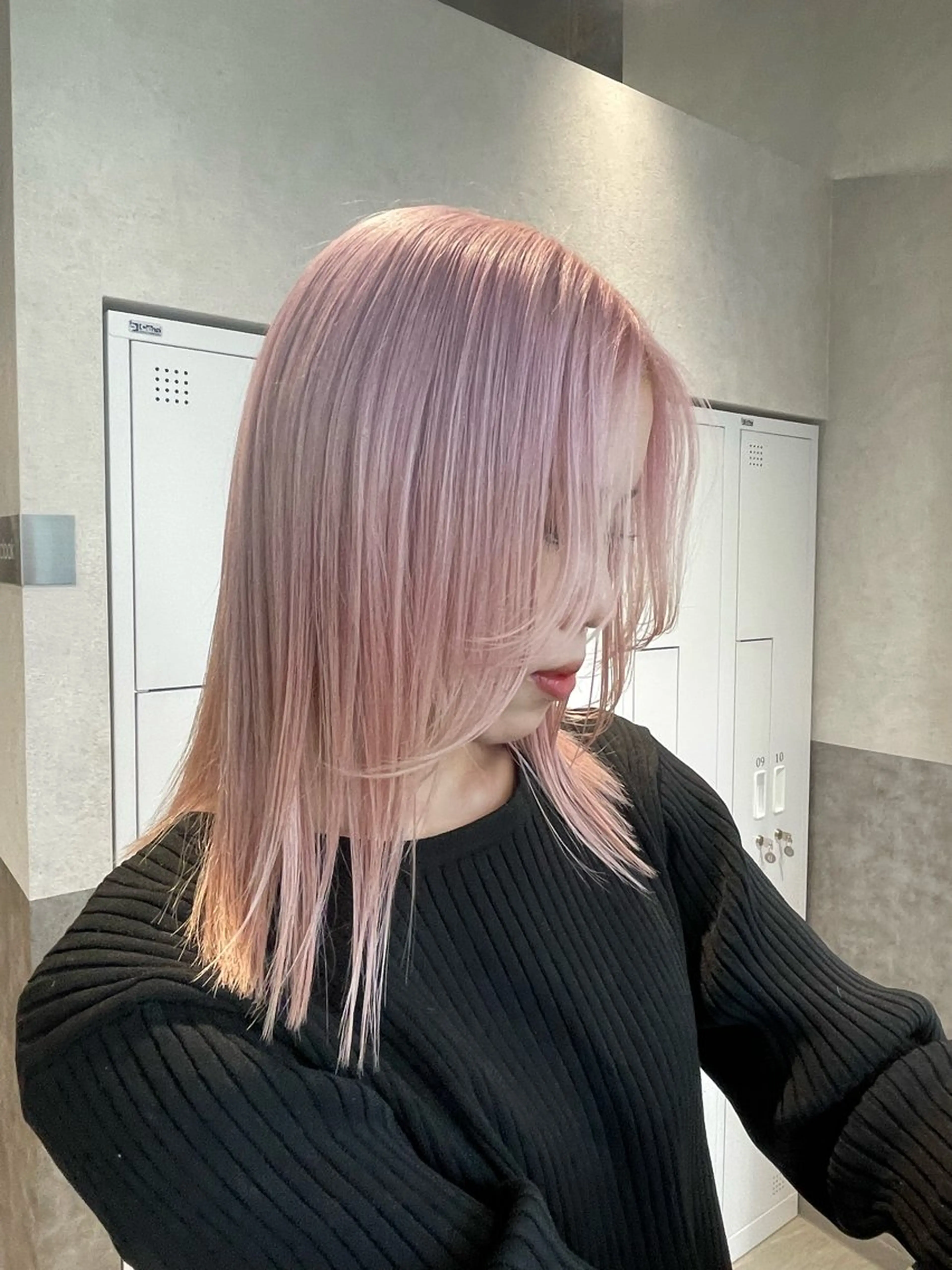 カラー By THE CALLiiiNG【バイコーリング】所属・広島:ミルキーカラー tsumaのヘアスタイル