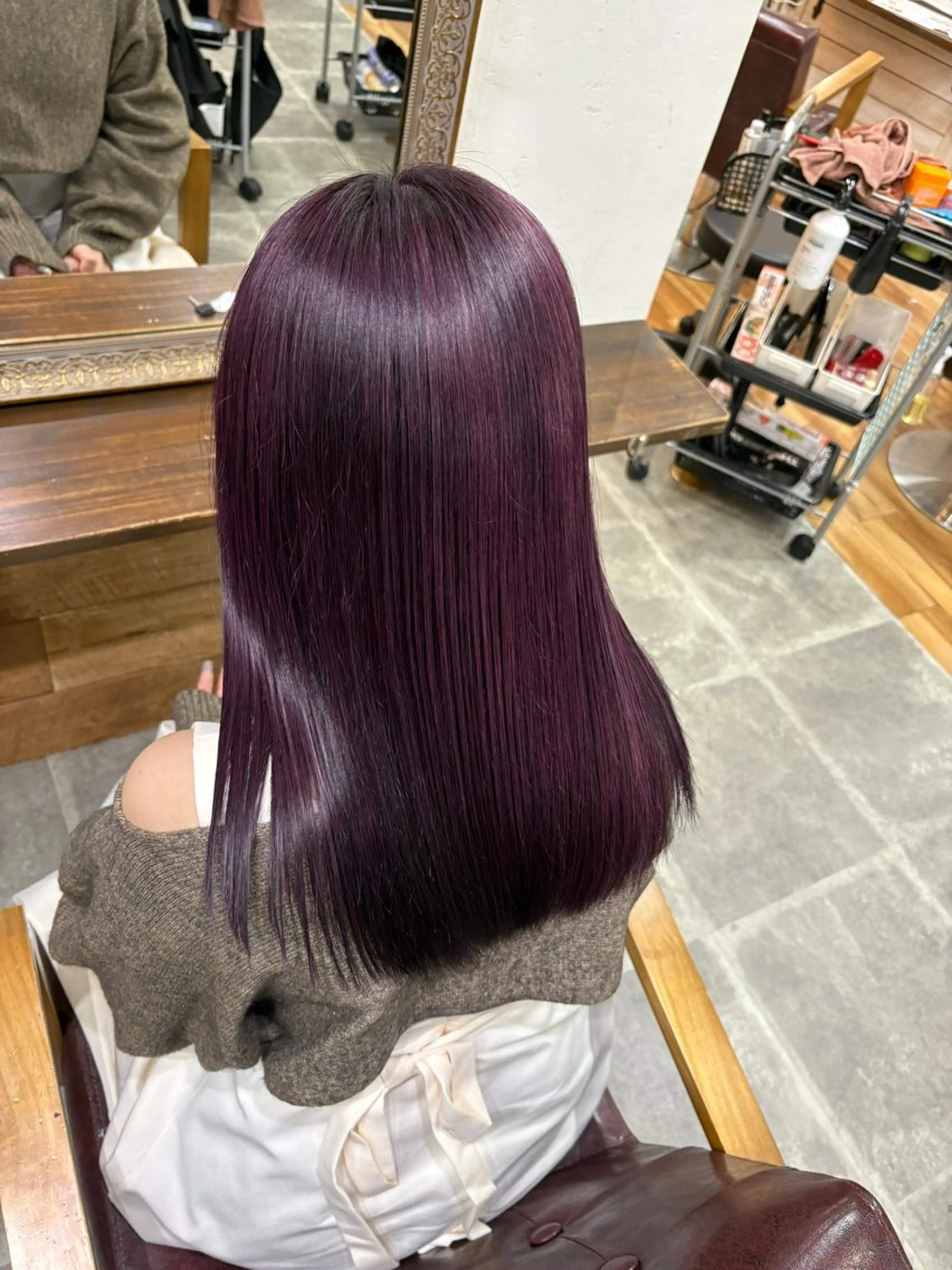 【✨ミニモ限定メニュー✨】イルミナカラー＋超音波TOKIOトリートメント🫧の写真