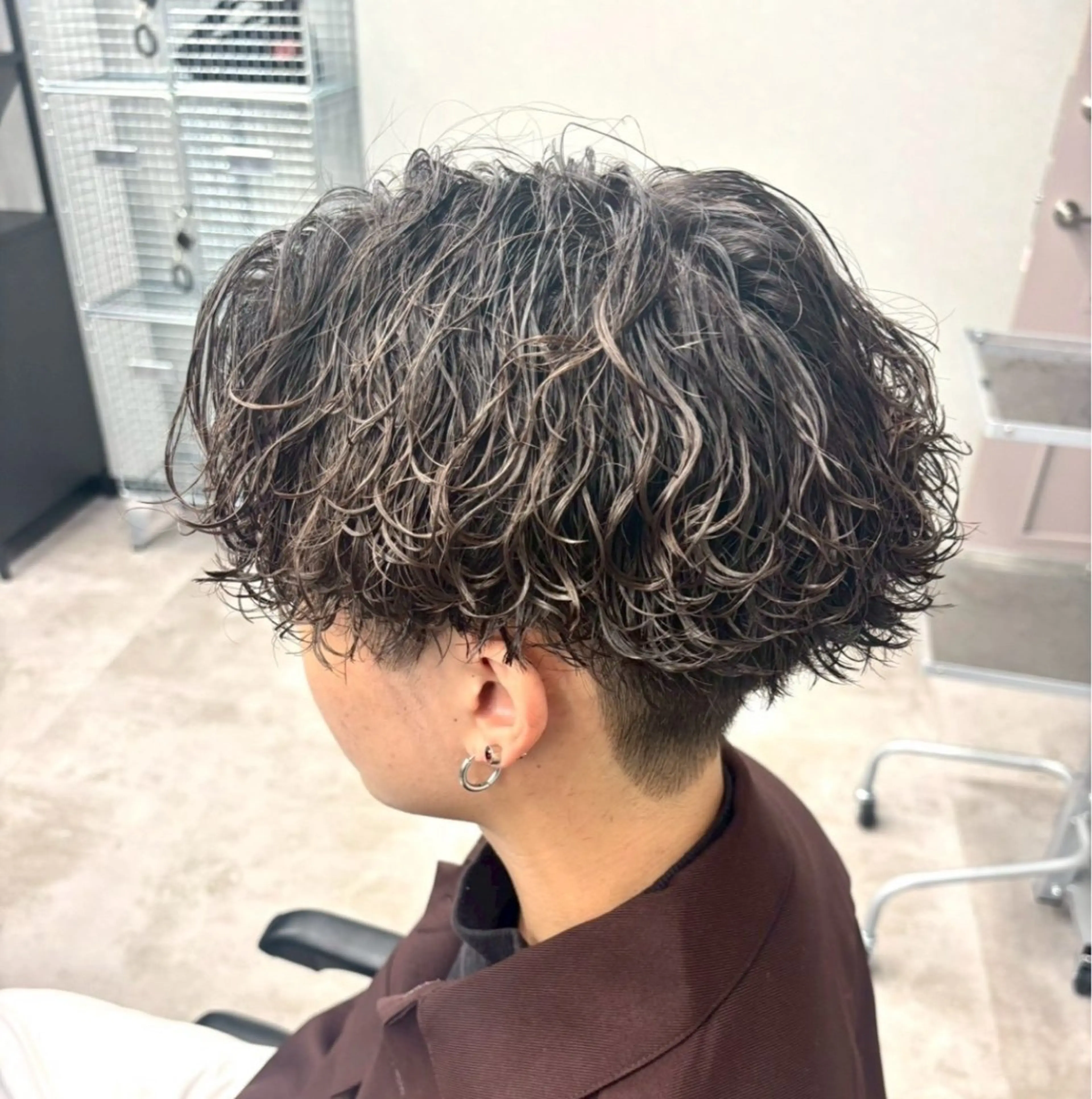 メンズ カット パーマ メンズ特化/ メンズパーマ/ハヤトのヘアスタイル