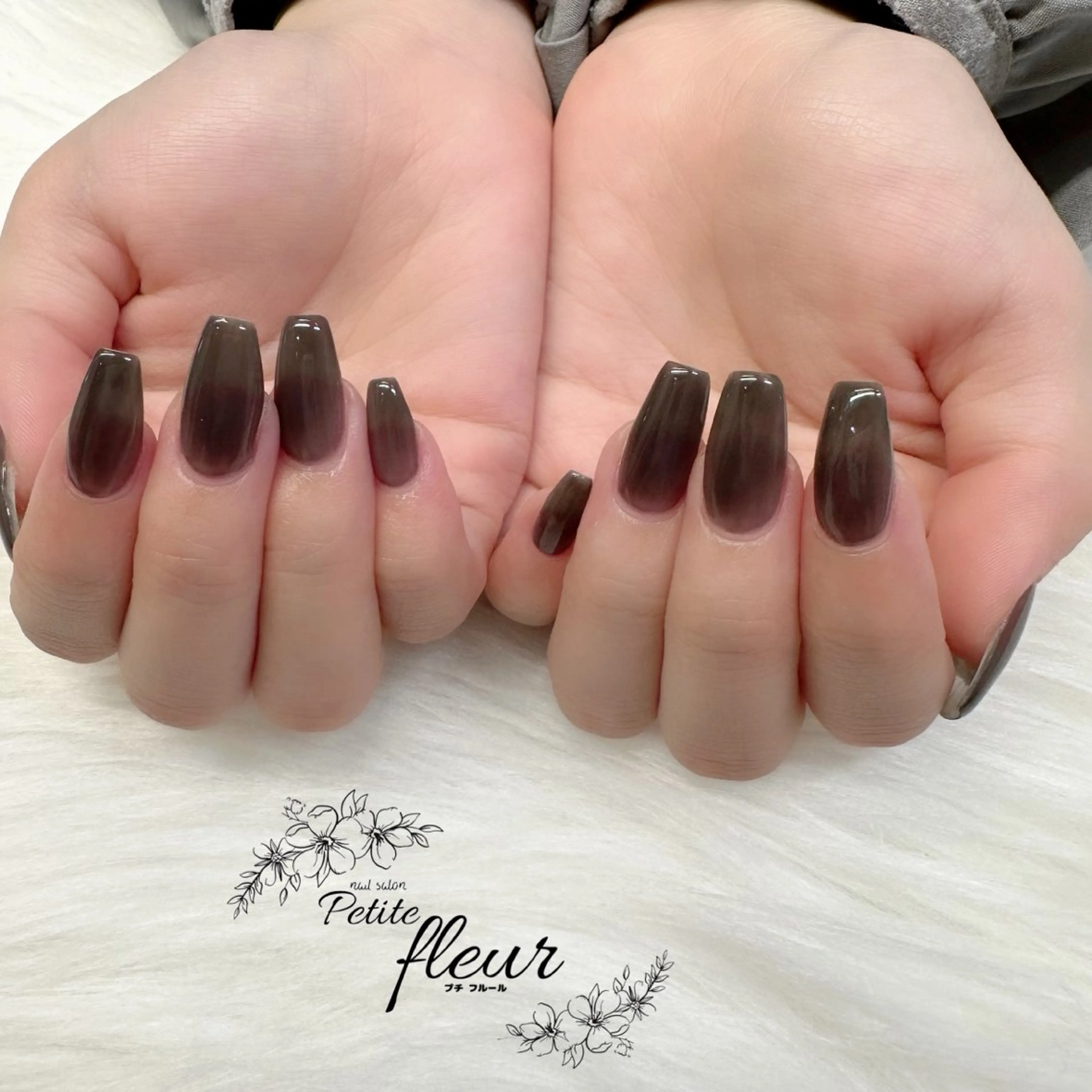 ネイル ワンカラーネイル ハンドネイル ❁⃘*。Petite fleur❁⃘*りさのネイルデザイン