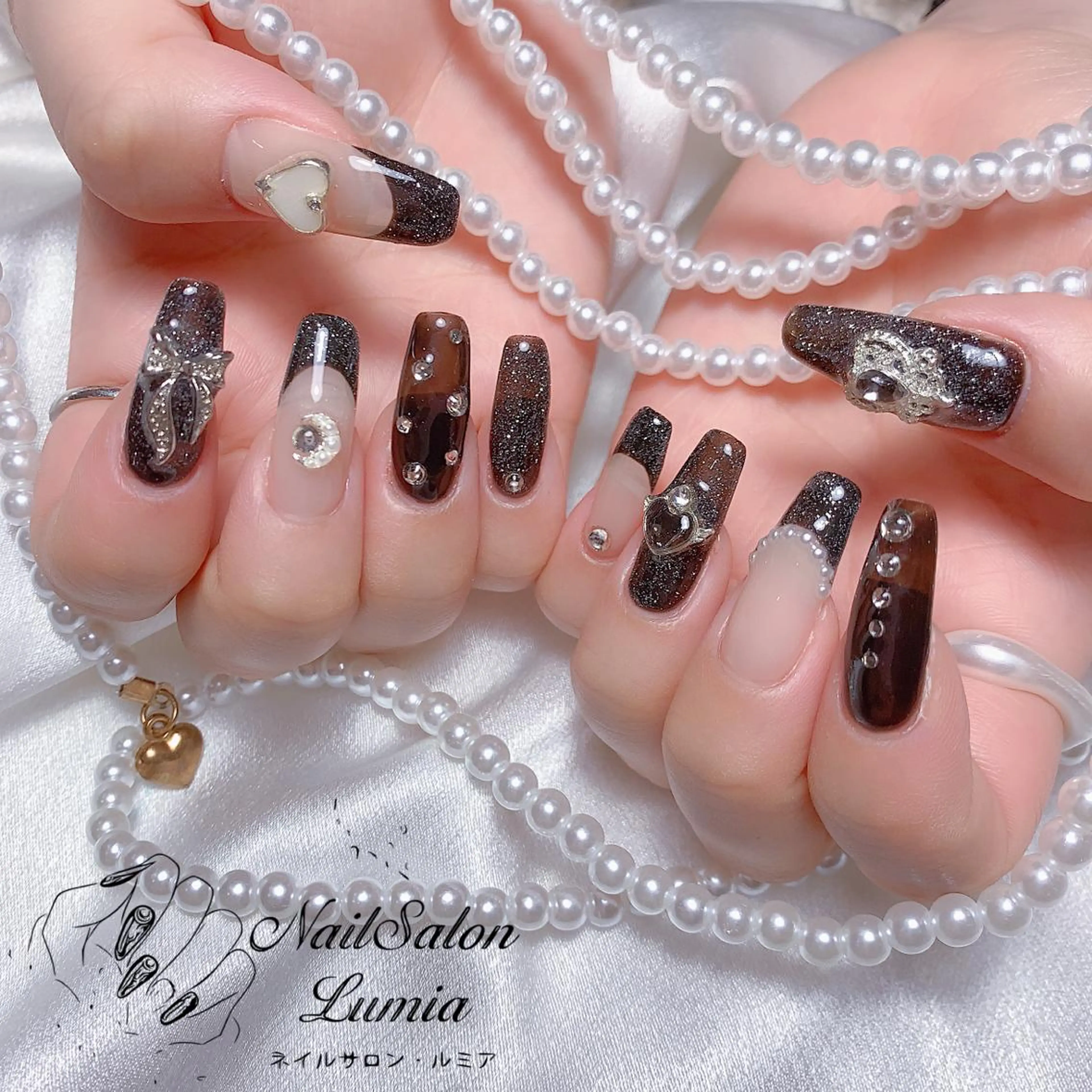 ネイル ハンドネイル ネイルサロン ルミア Lumia 店長のネイルデザイン