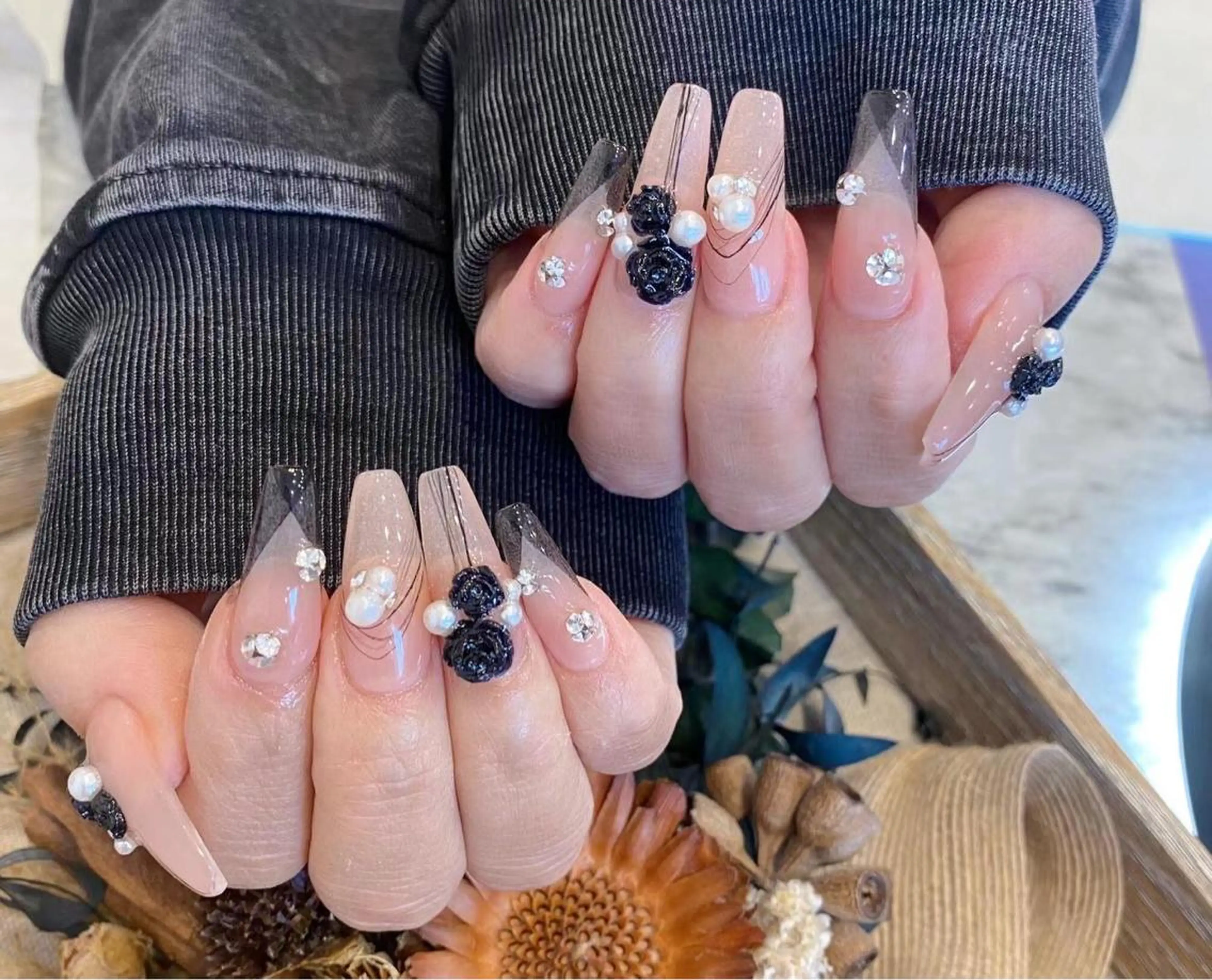 ネイル ホワイト Babarla　Nail　Salon所属・babarla Nailのネイルデザイン