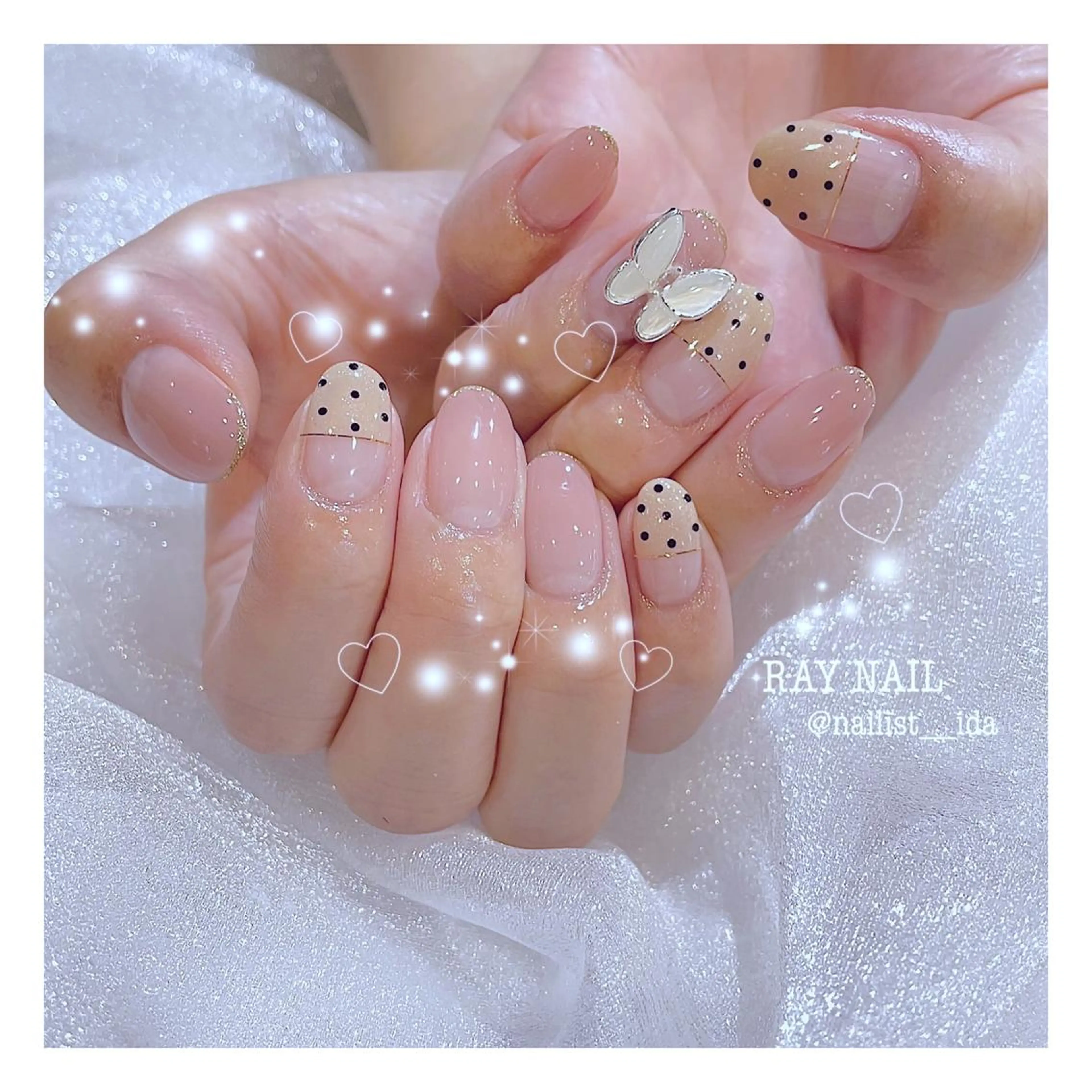 ネイル オフィスネイル Arowa 伊田のネイルデザイン