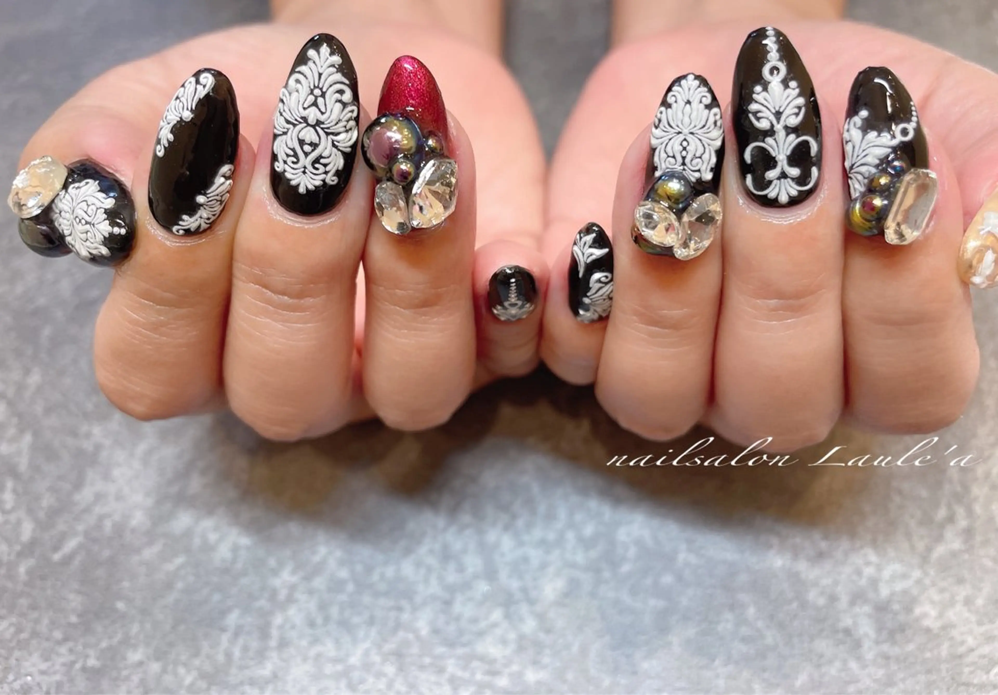 ネイル ハンドネイル nailsalon Laule'aのネイルデザイン