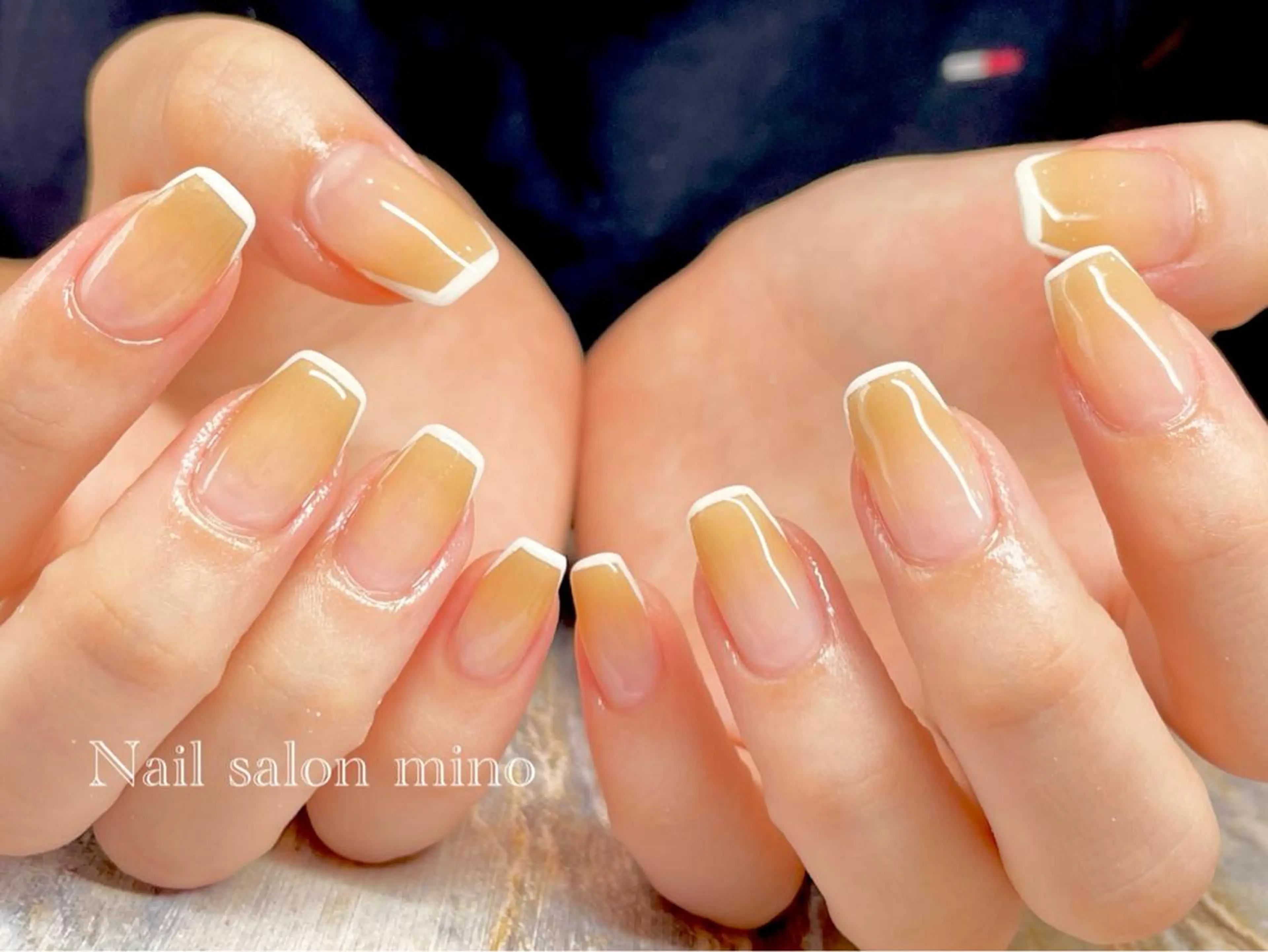 ネイル シンプルネイル 三野　nail salon minoのネイルデザイン