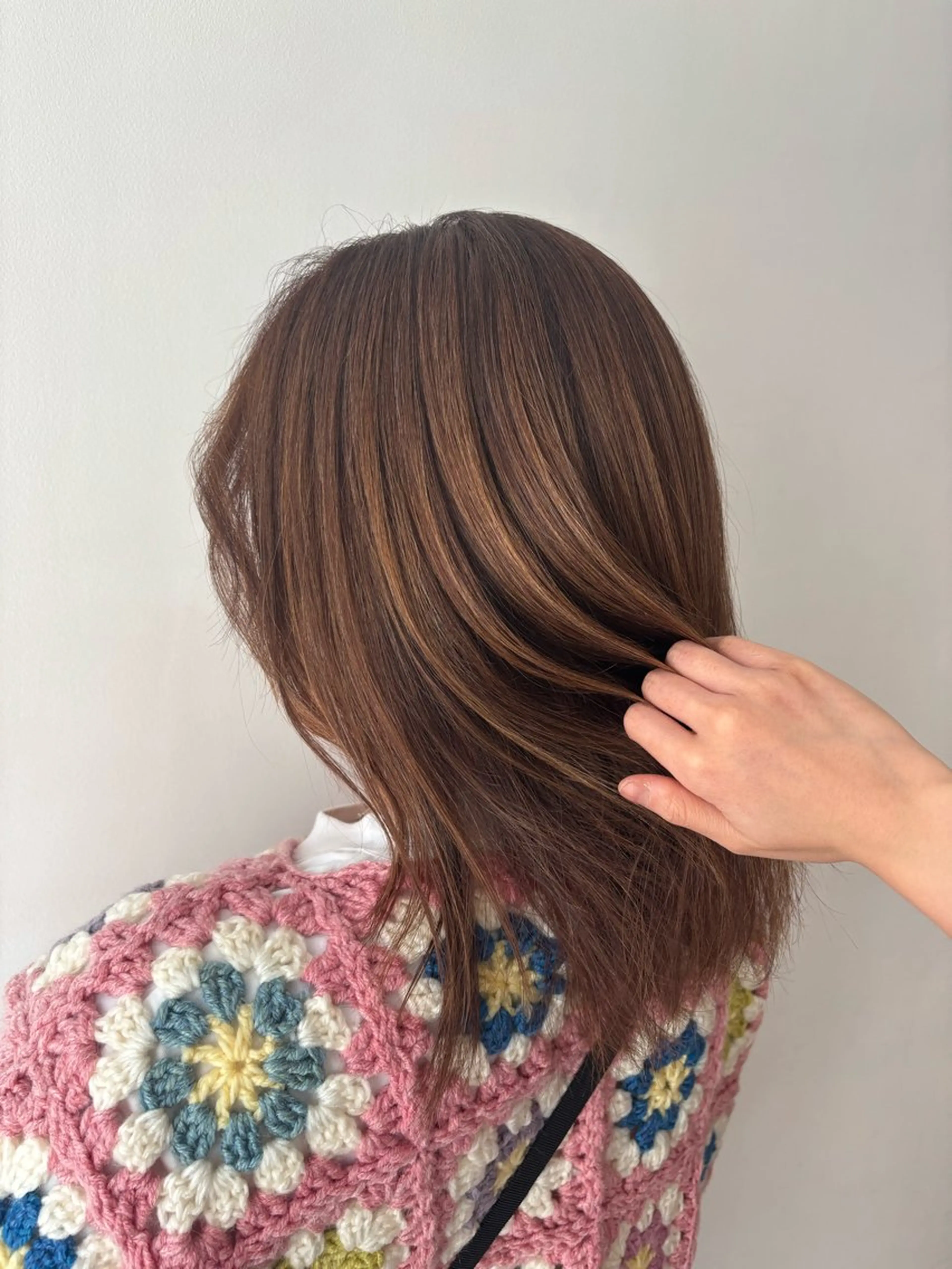 【🪽動画撮影協力の方限定🪽】🫧ハイライトカラー🫧#ハイライト#白髪ボカシ#白髪ボカシハイライト#筋感カラーの写真