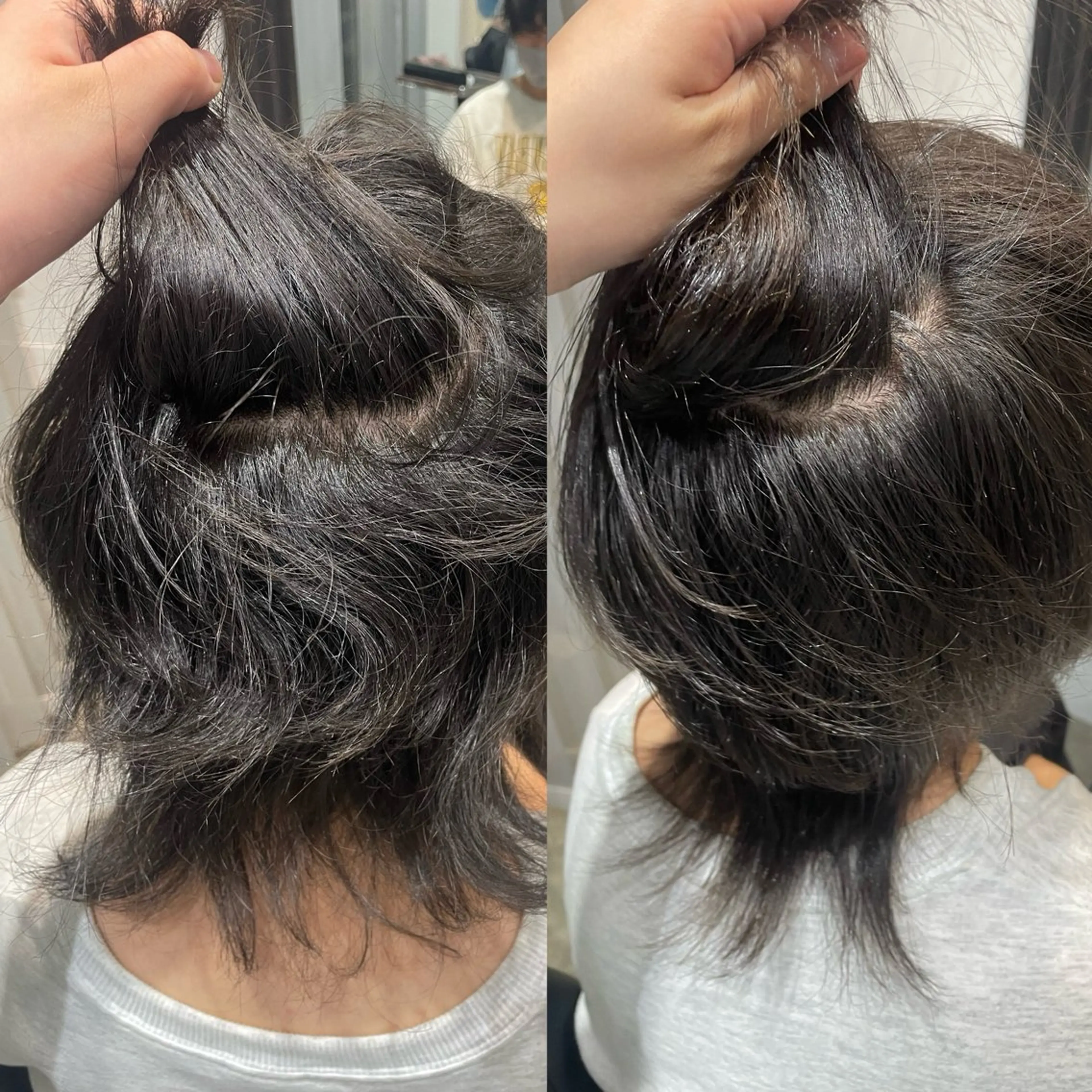 🧊ピンピンにならない🧊メンズカット+縮毛矯正の写真