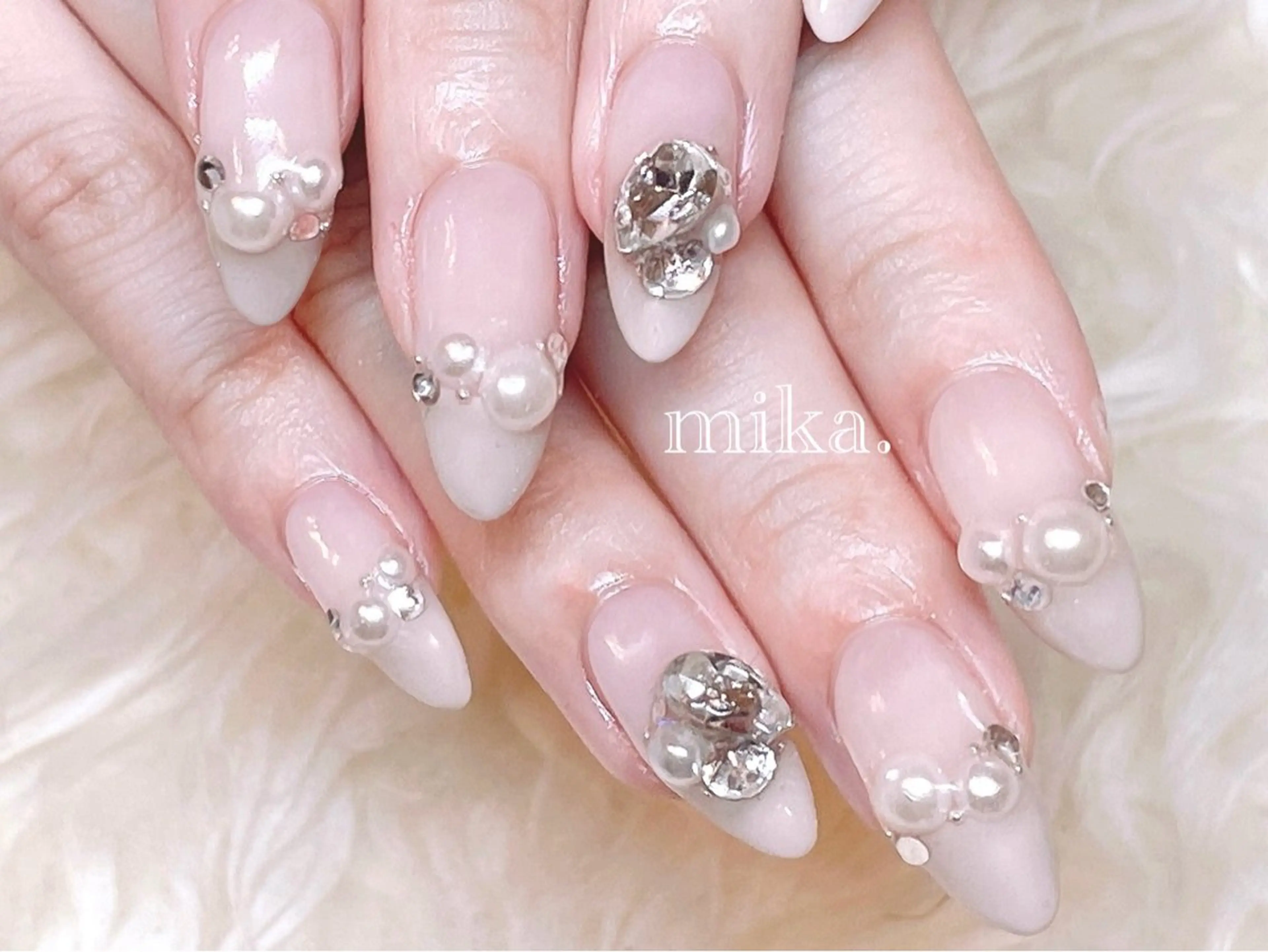 ネイル アートネイル ジェルネイル 韓国ネイル パラジェル スカルプネイル Nail&eye Belireのネイルデザイン