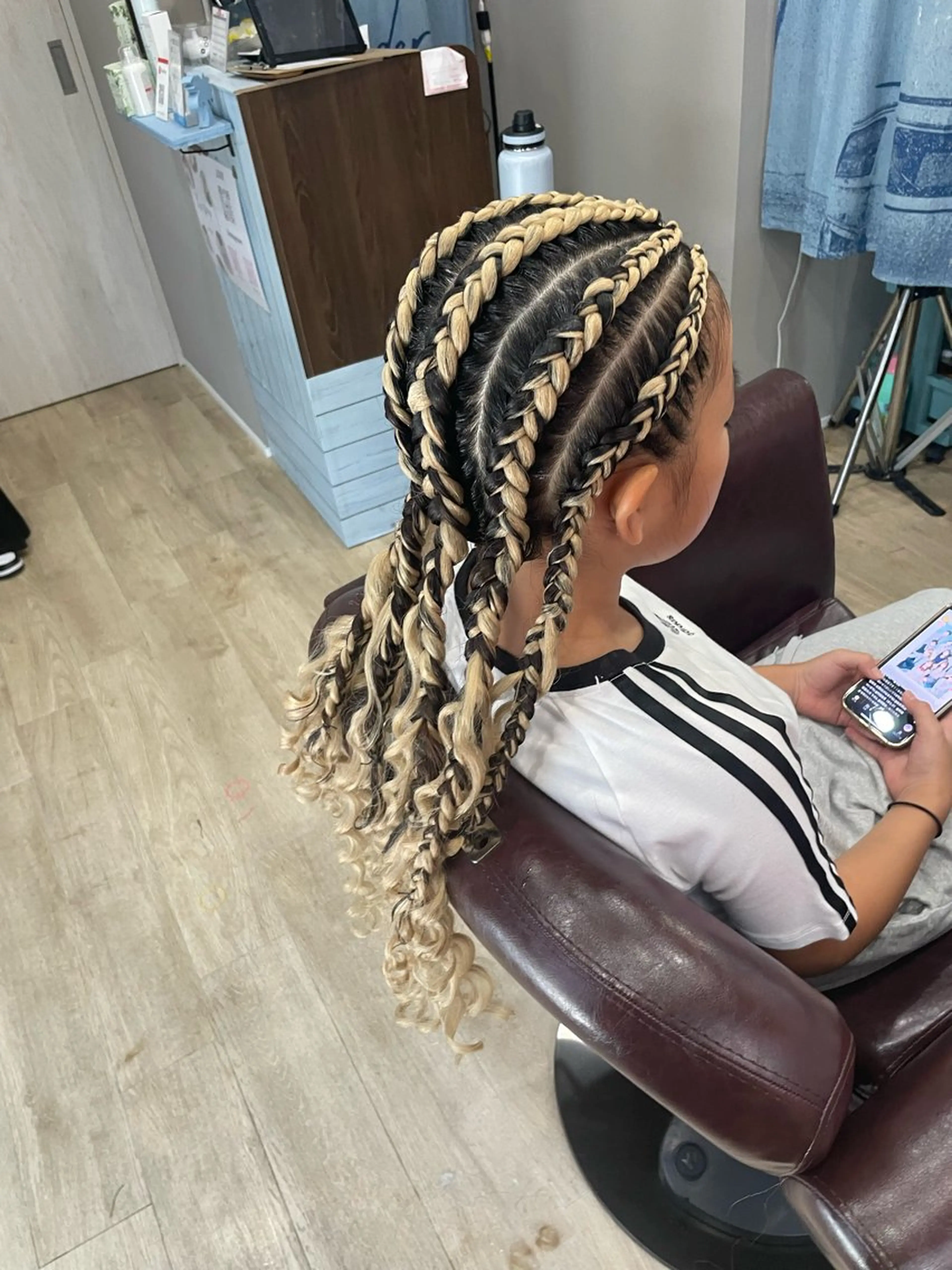 ヘアアレンジ キッズ Hair room Leaのヘアスタイル