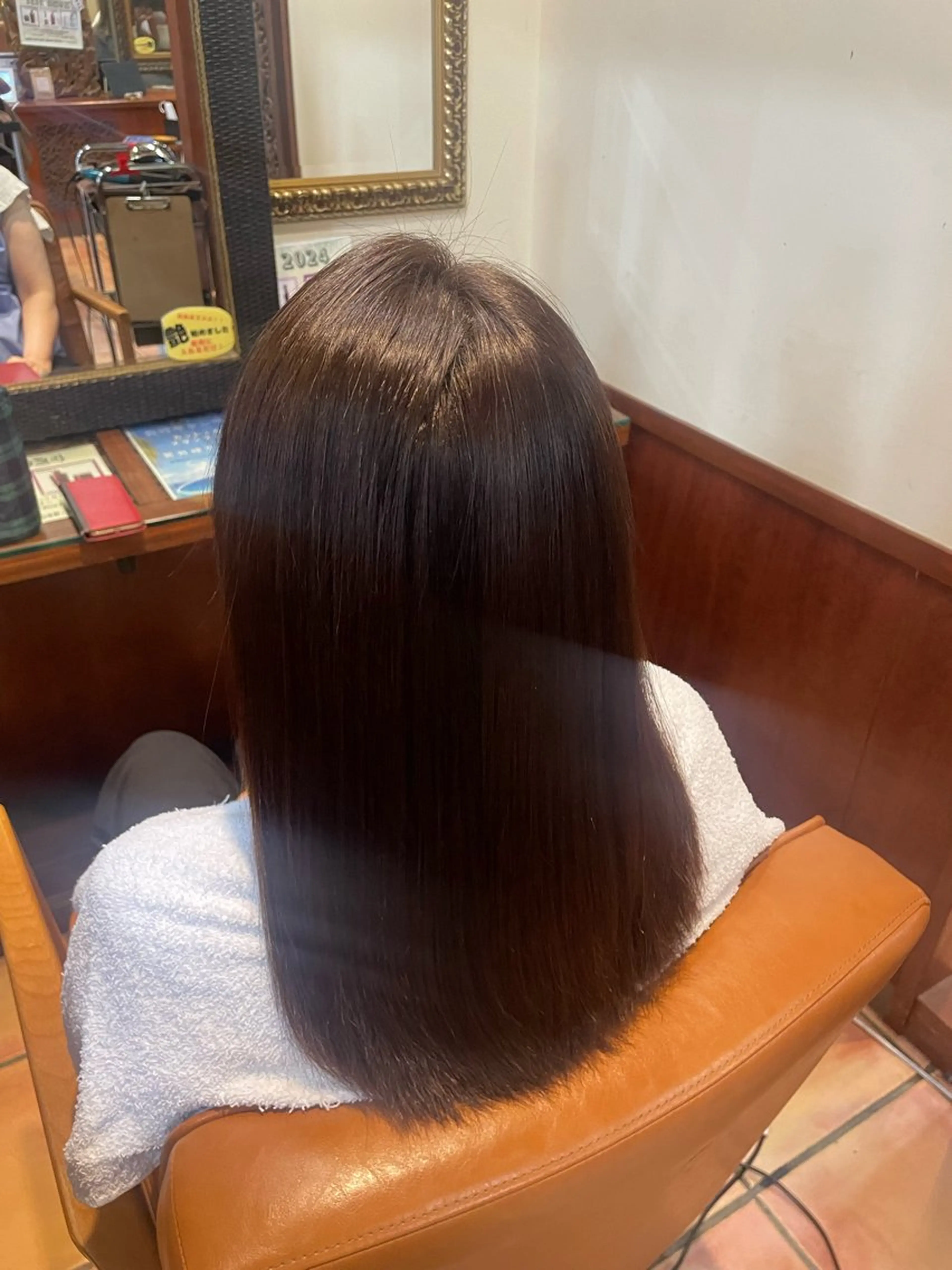 カット＋髪質改善カラー＋トリートメント！の写真