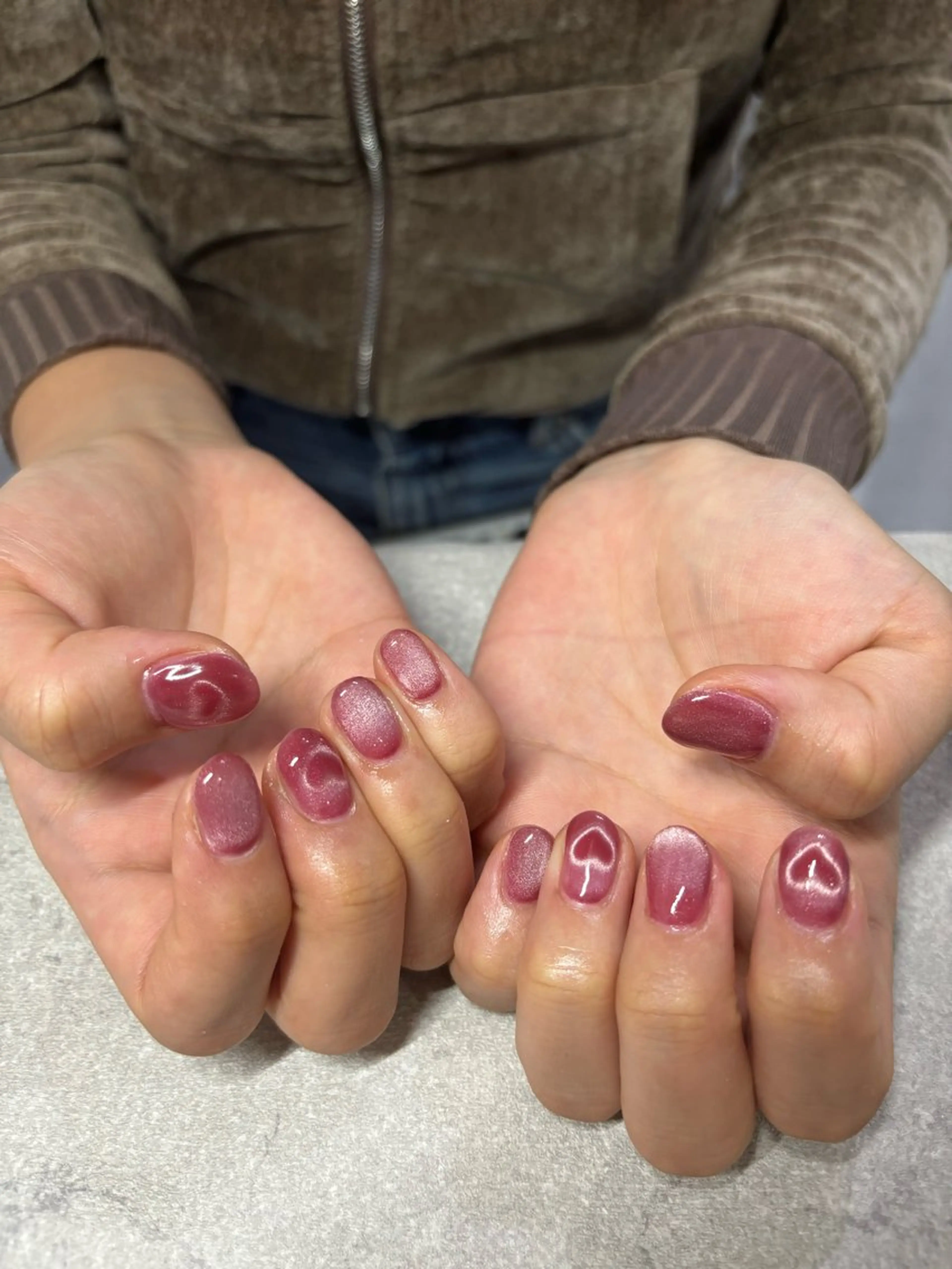 ハートマグネット4本の写真