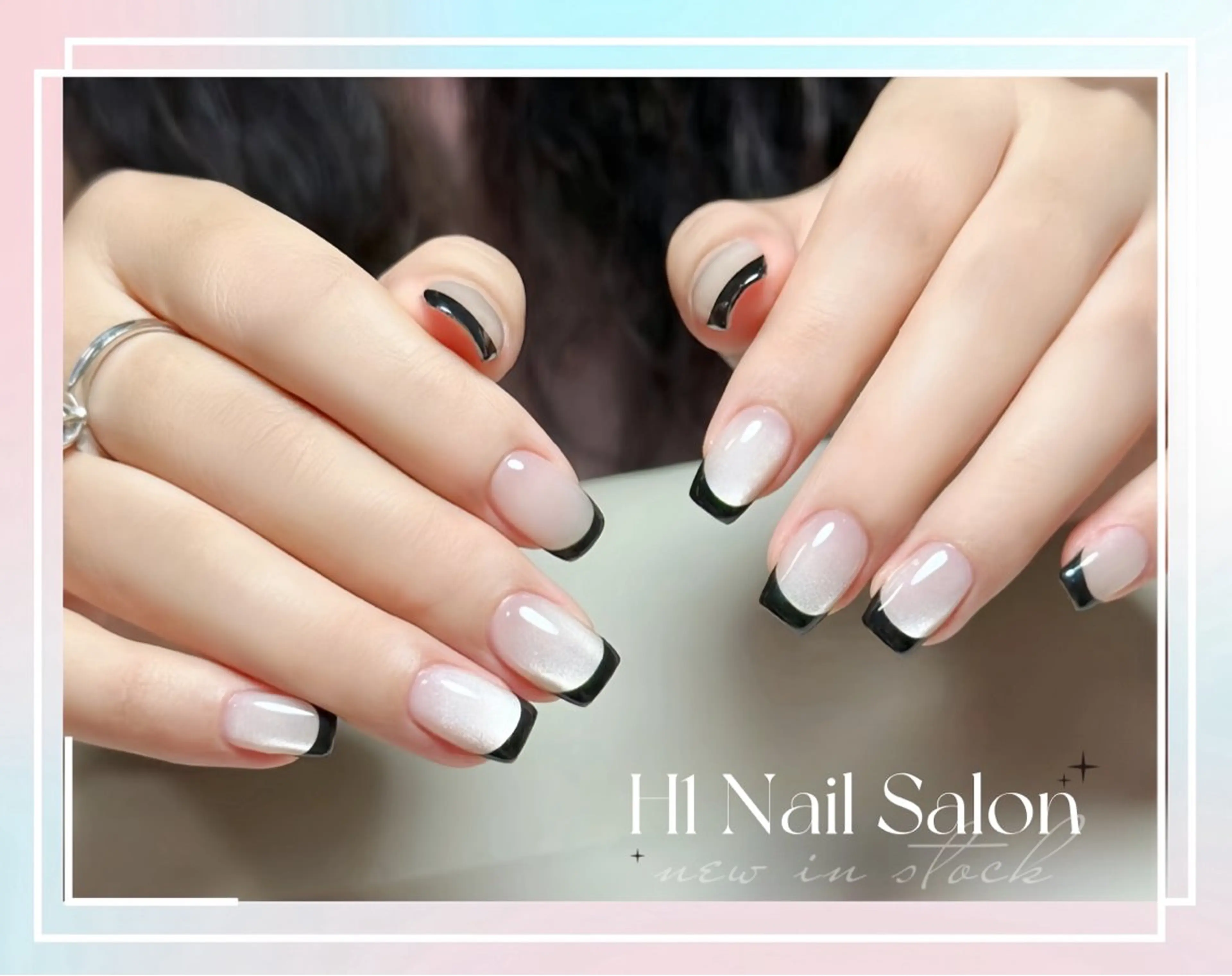 ネイル マグネットネイル ハンドネイル H1 ネイル サロンのネイルデザイン