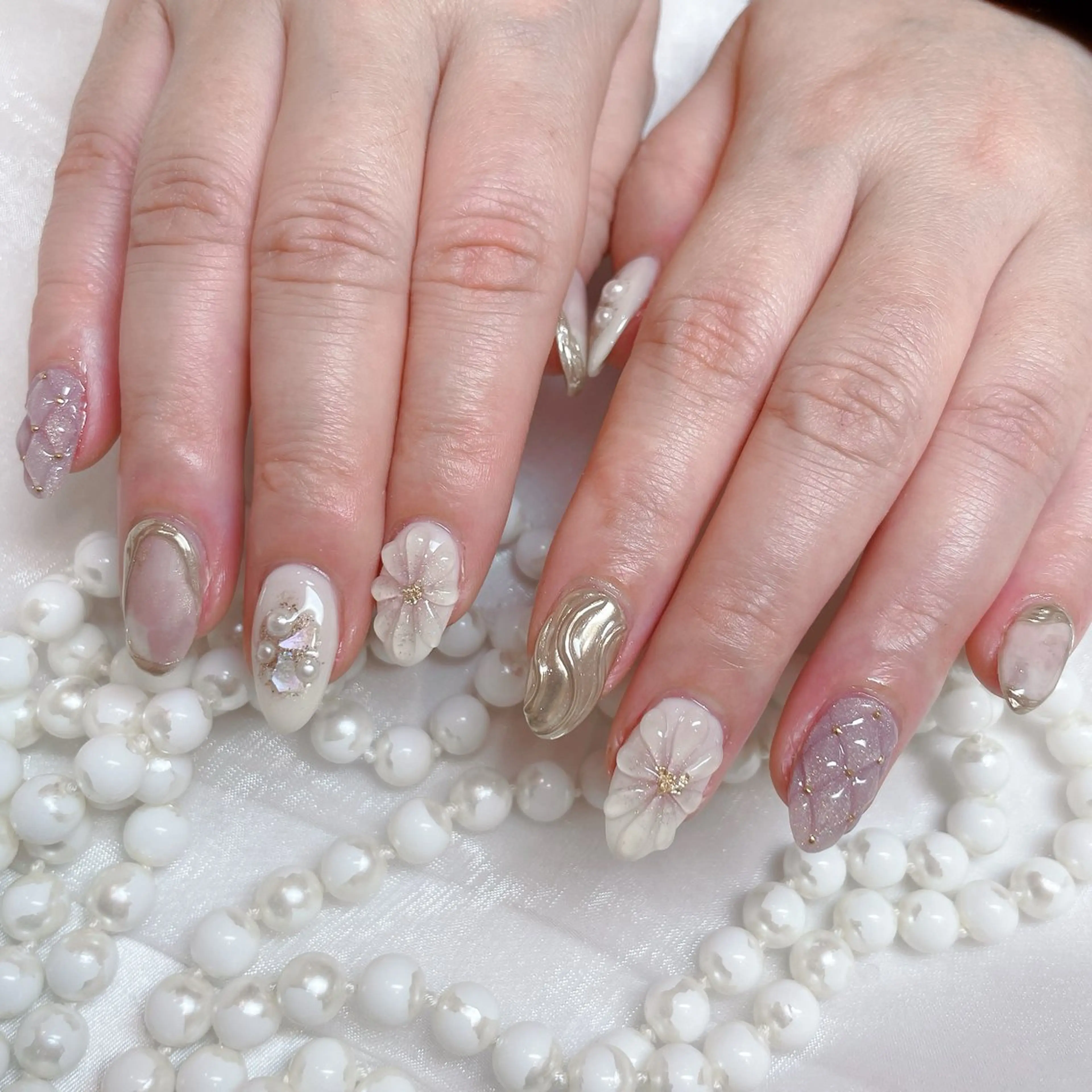 ネイル Raviy イオンモール成田店所属・菅谷 百花のネイルデザイン