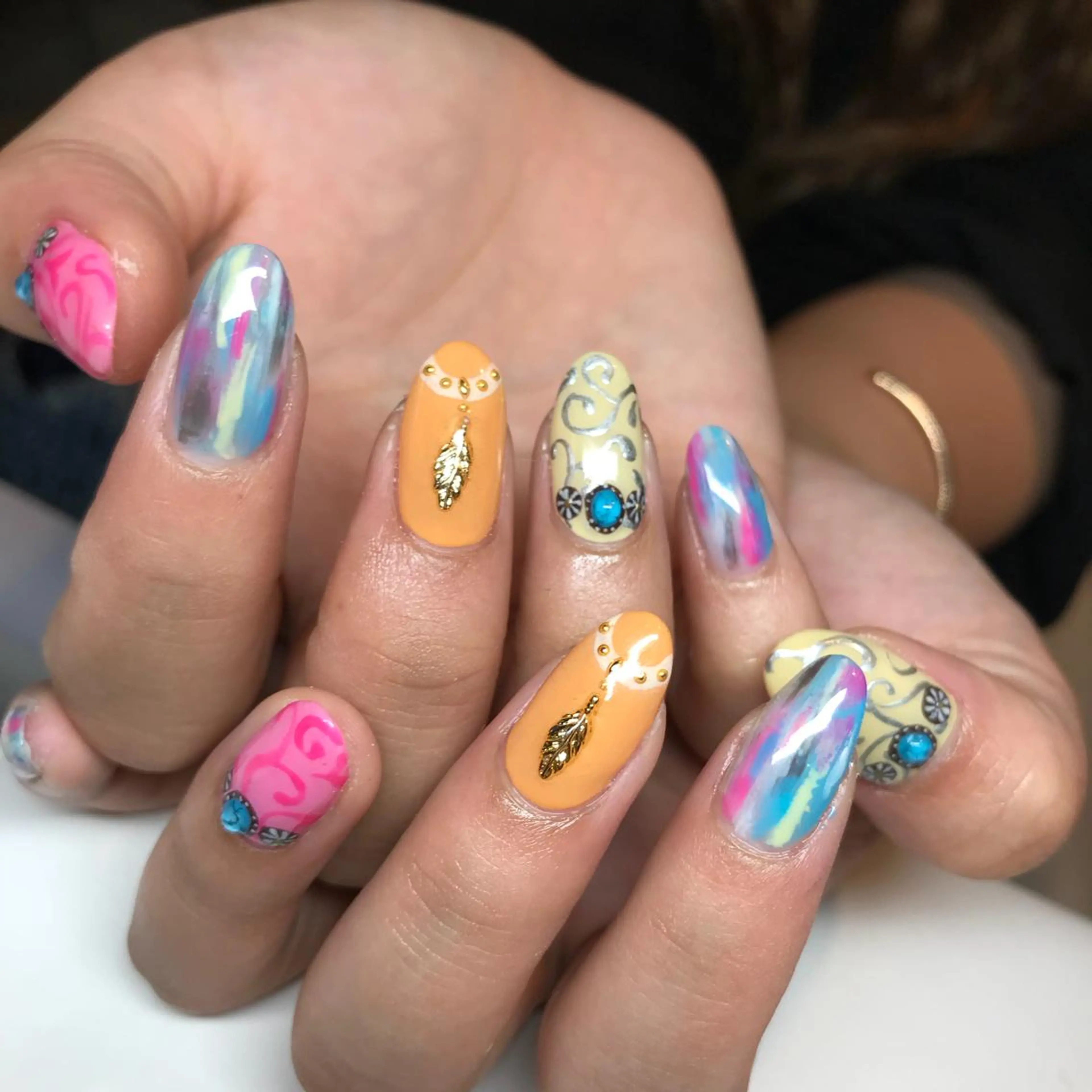 ネイル maggienail所属・Maggie Nagisaのネイルデザイン