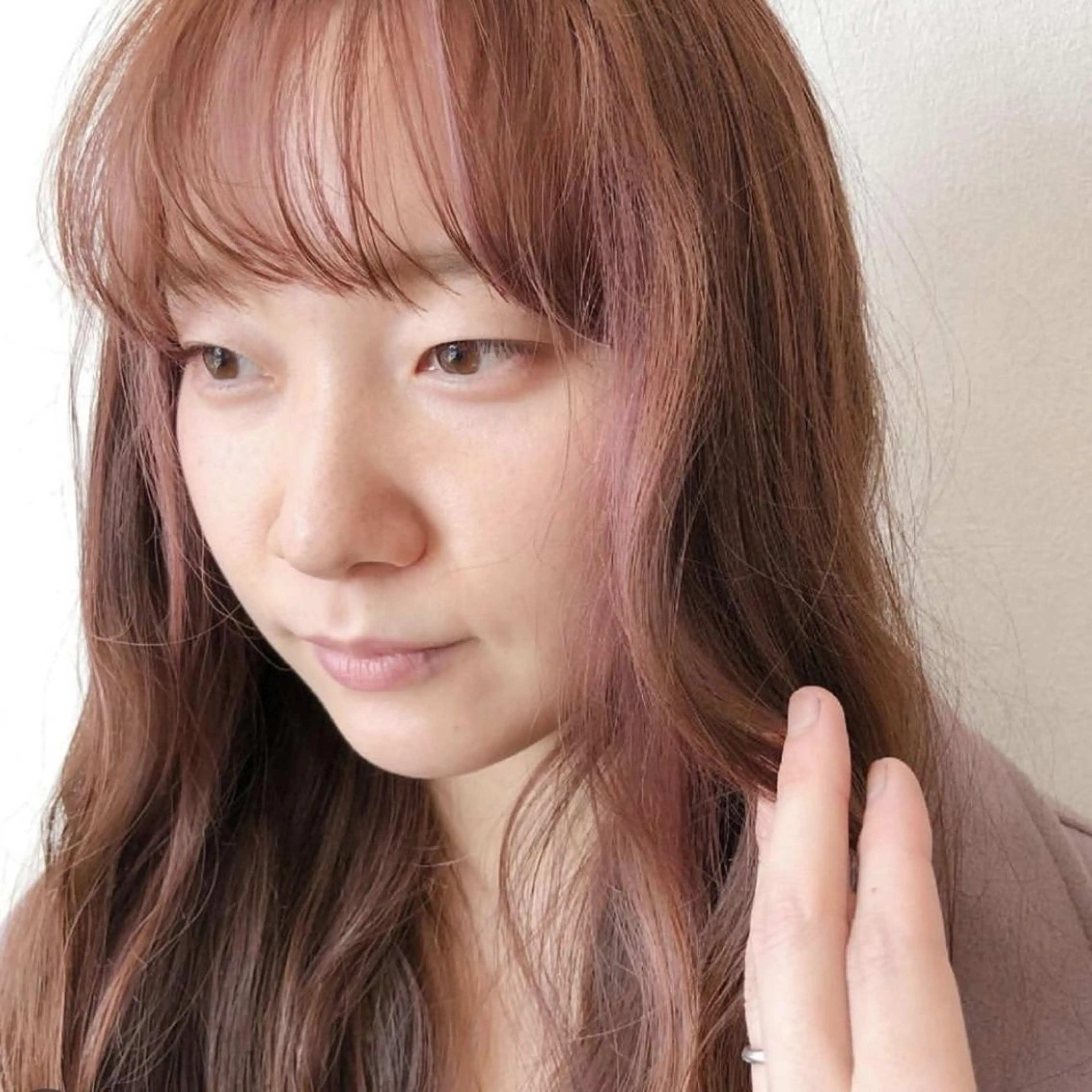 カラー 韓国ヘア/レイヤー /髪質改善【ミカベ】のヘアスタイル