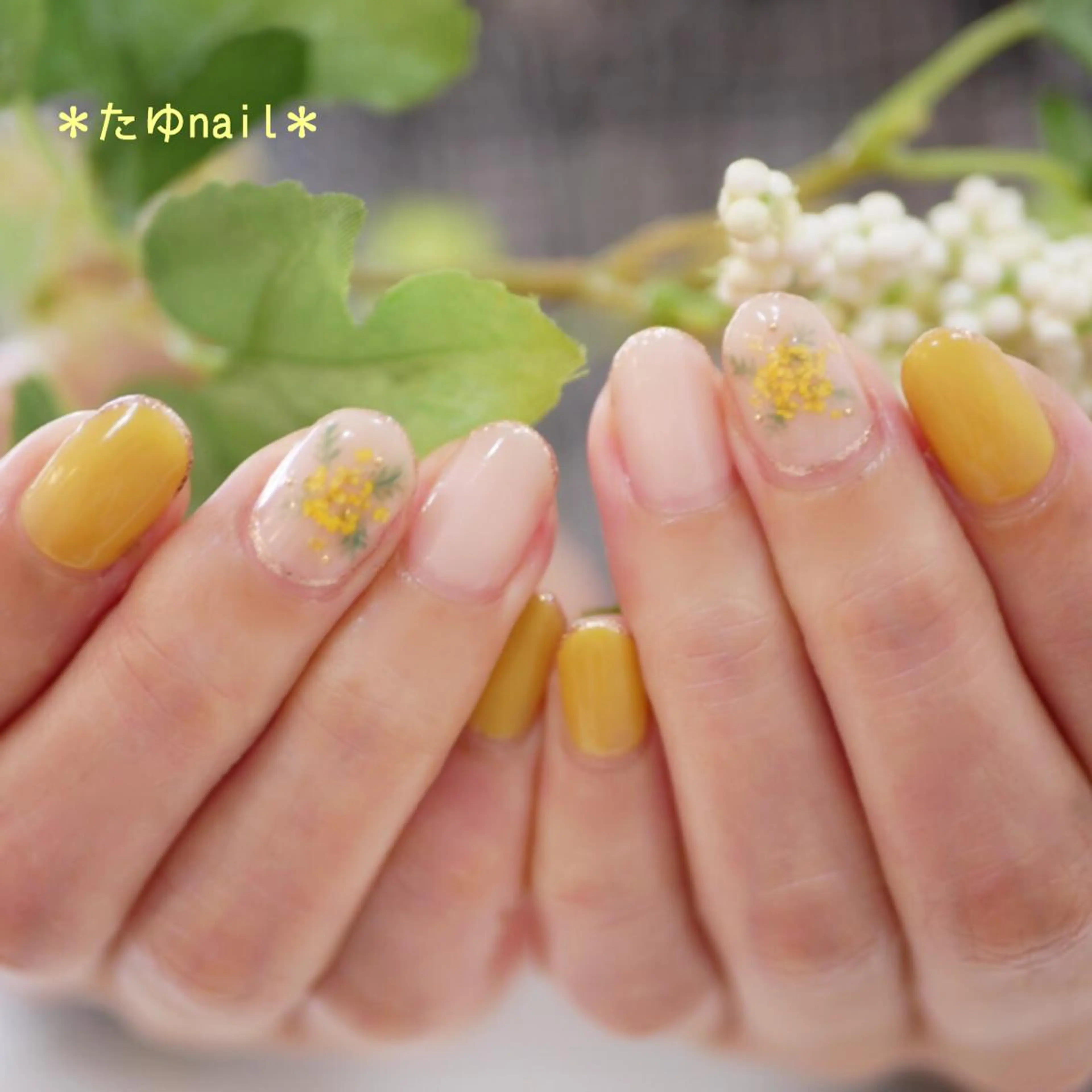 ネイル ネイルサロン・ネイルスクール　たゆnail所属・ネイルサロン 【たゆnail】のネイルデザイン