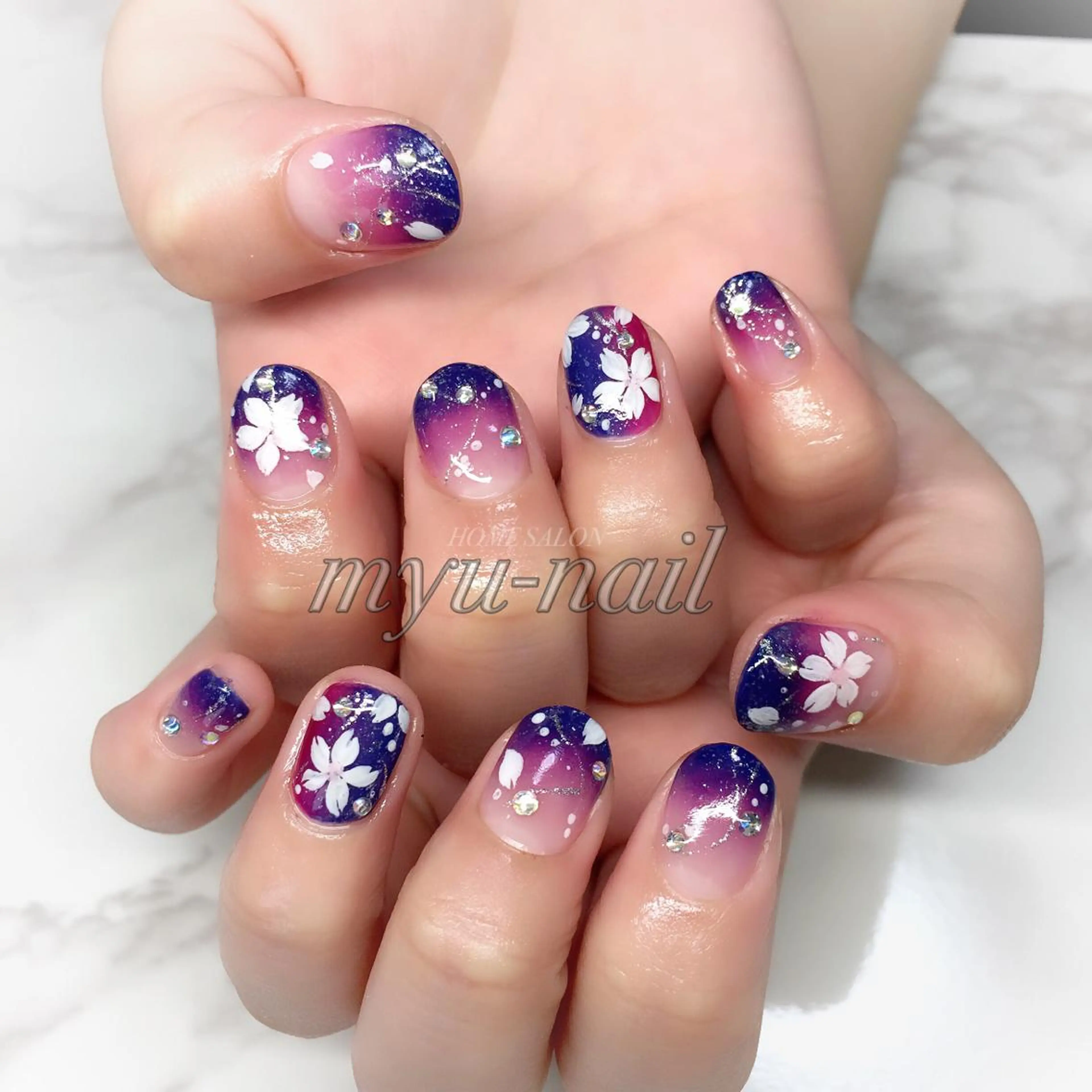 ネイル ホームサロン myu-nailのネイルデザイン