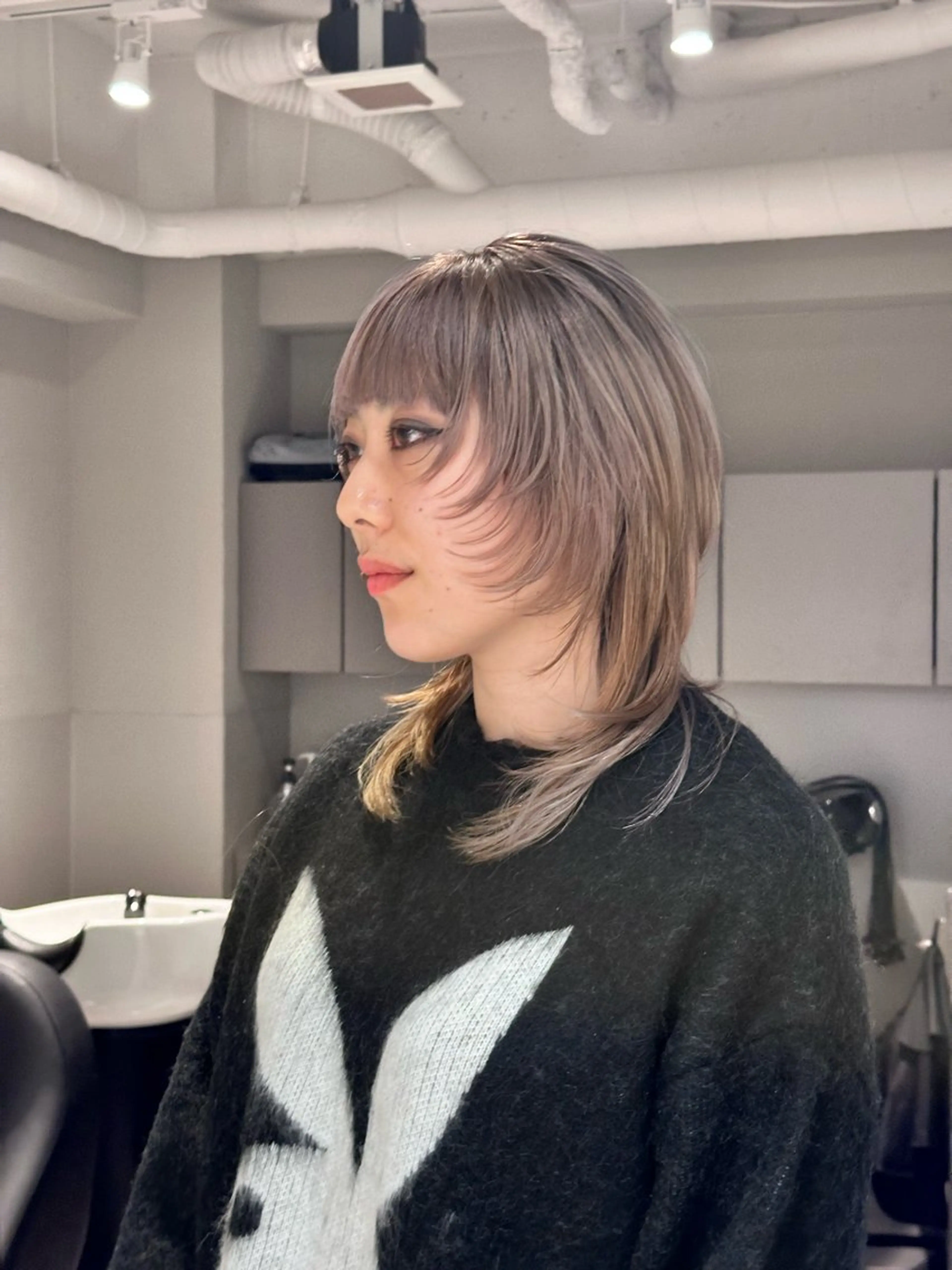 カラー レイヤーカット 古川洋之のヘアスタイル