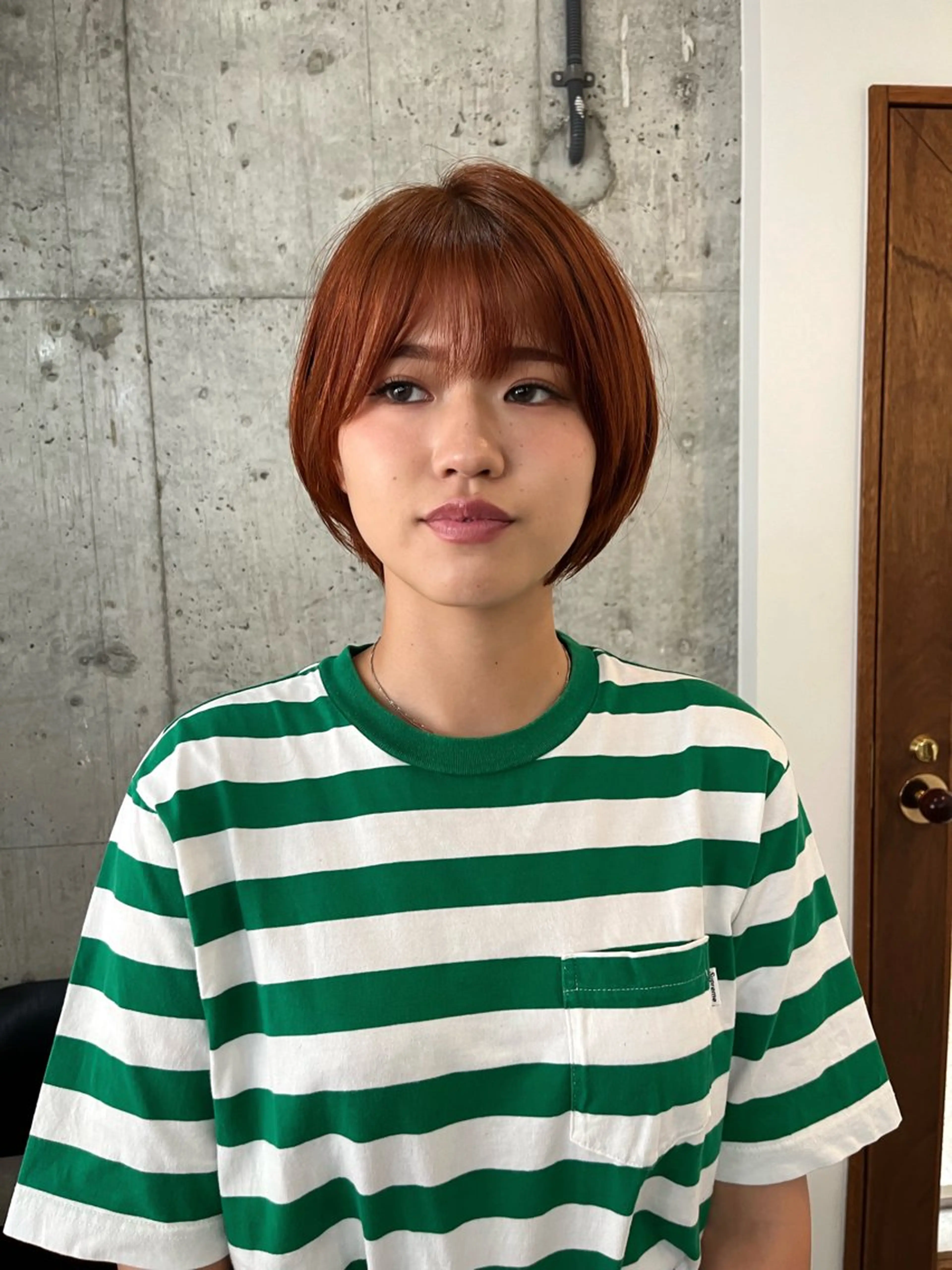 ショート ボブ×縮毛矯正 ryotaのヘアスタイル