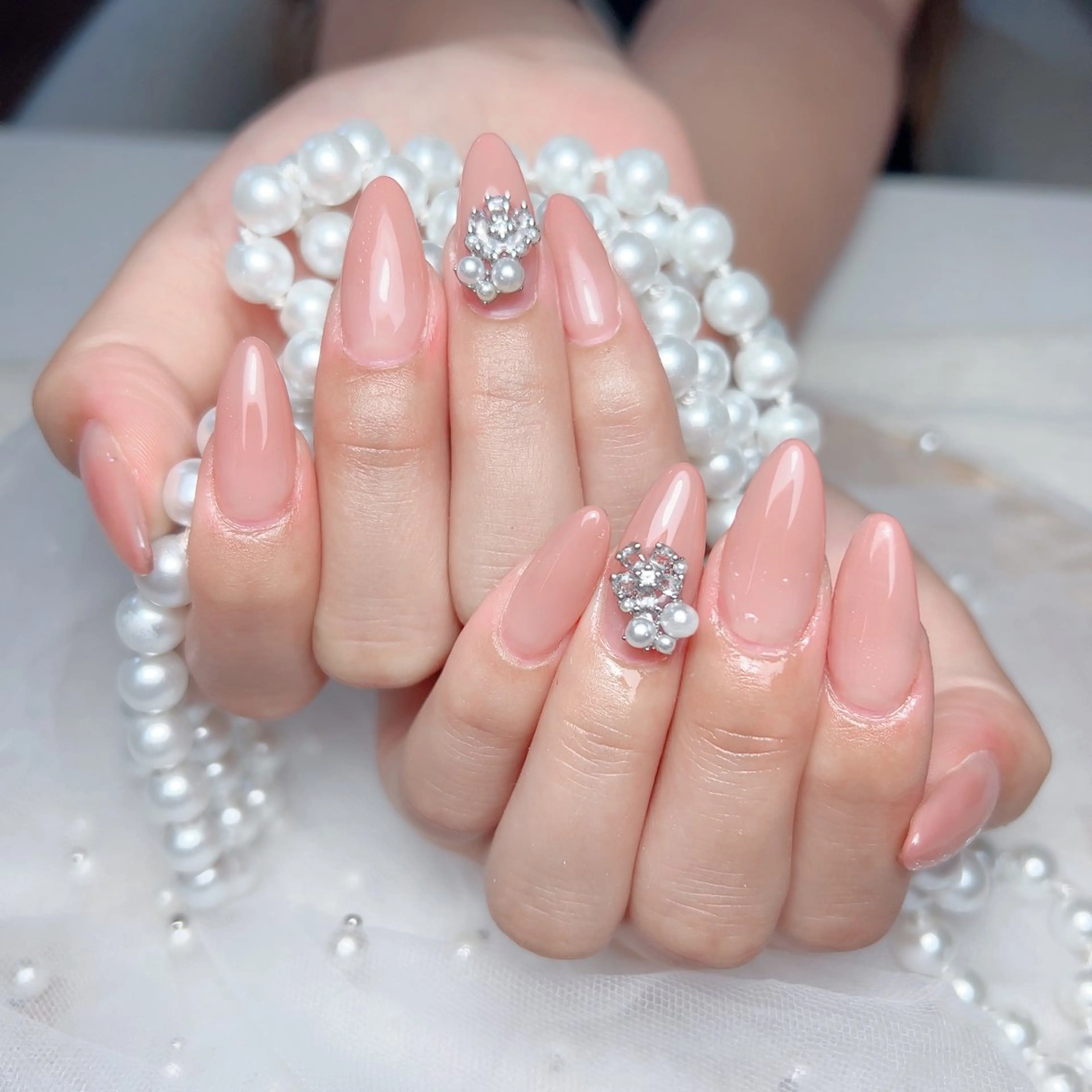 ネイル M🌷nail 長さだし専門店のネイルデザイン