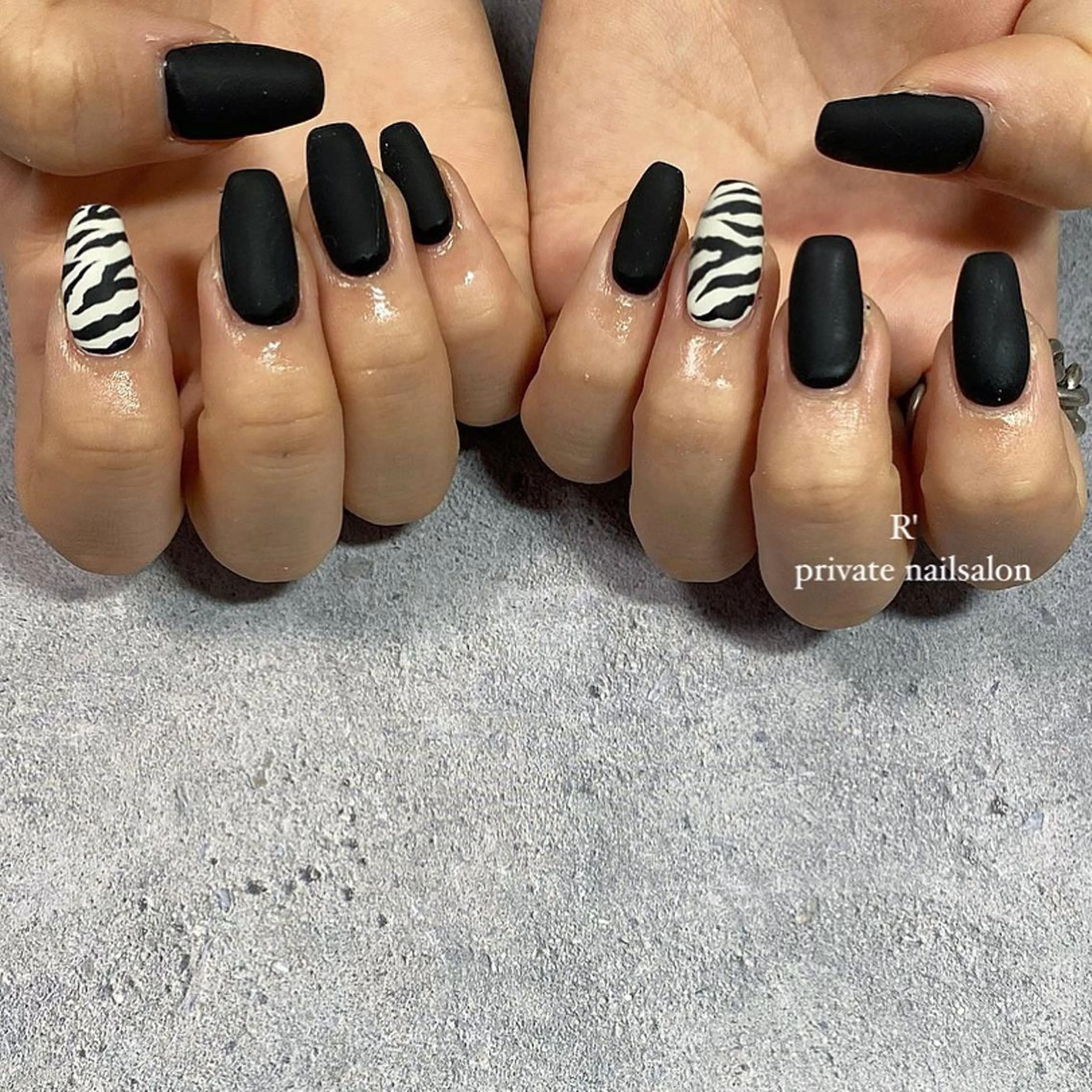 ネイル マットネイル Bersinar nail所属・Bersinar nail(rina)のネイルデザイン