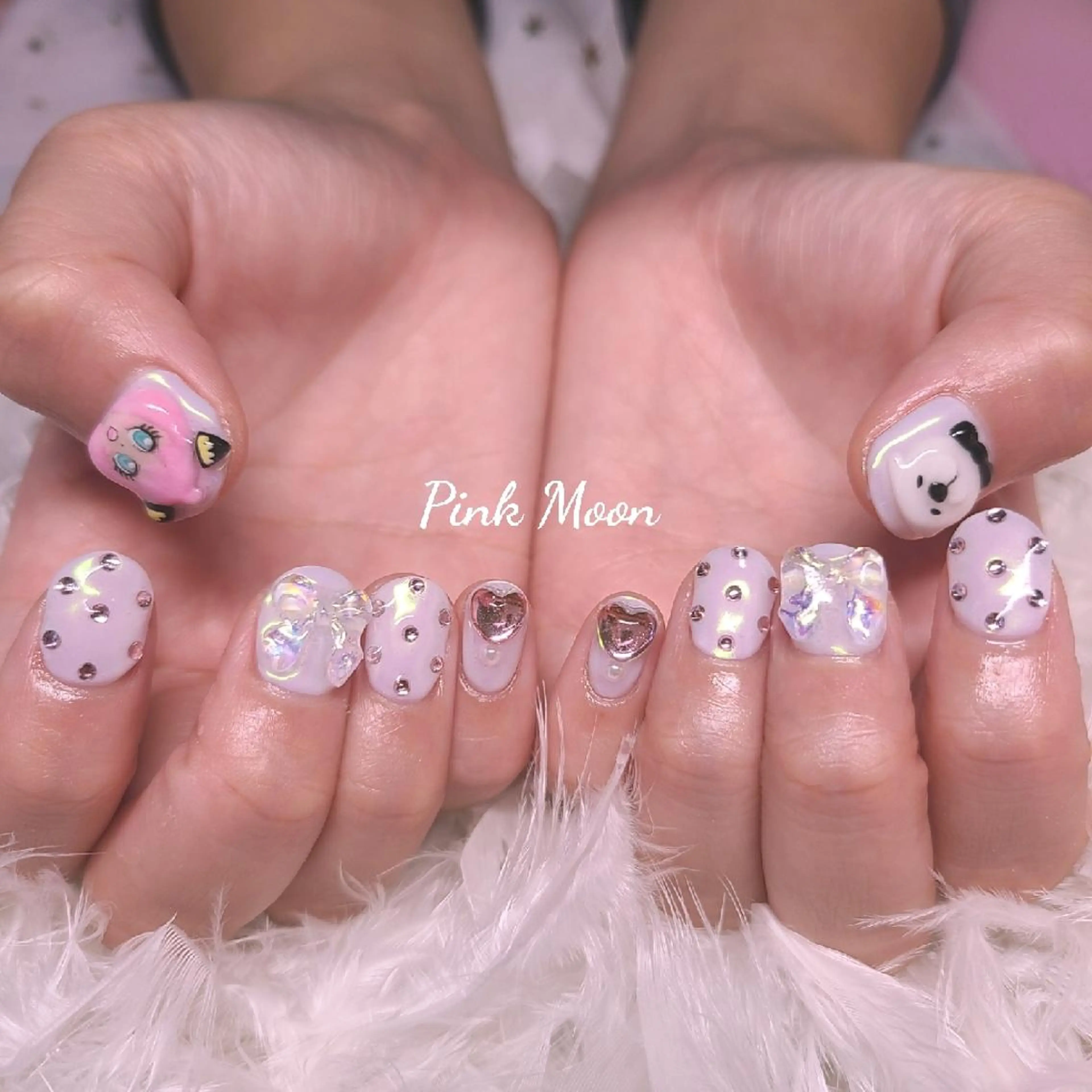 ネイル その他(ネイル) PinkMoon Nozomiのネイルデザイン