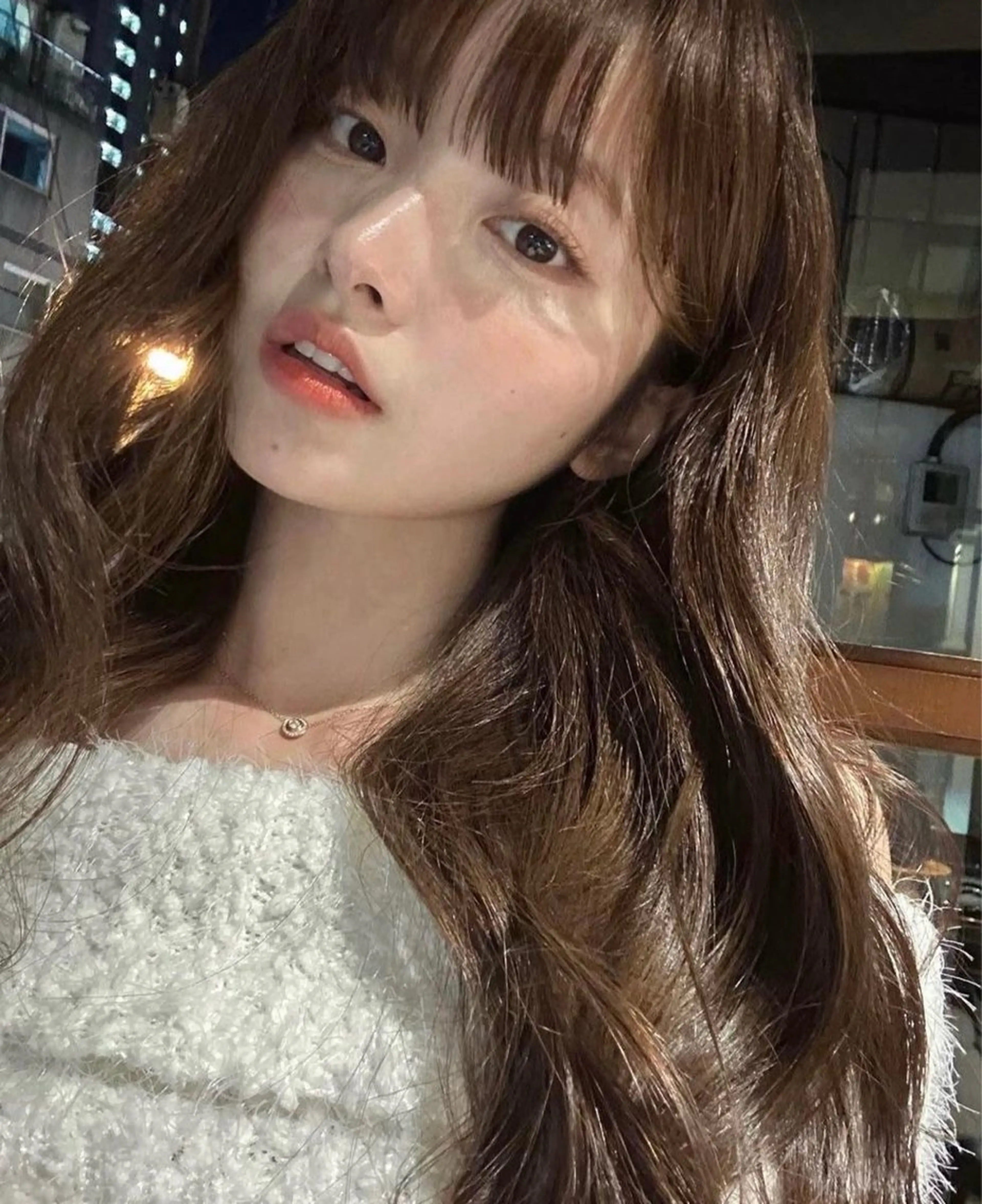 ロング カラー 🎀暖色/ラベンダー /paru🤍のヘアスタイル