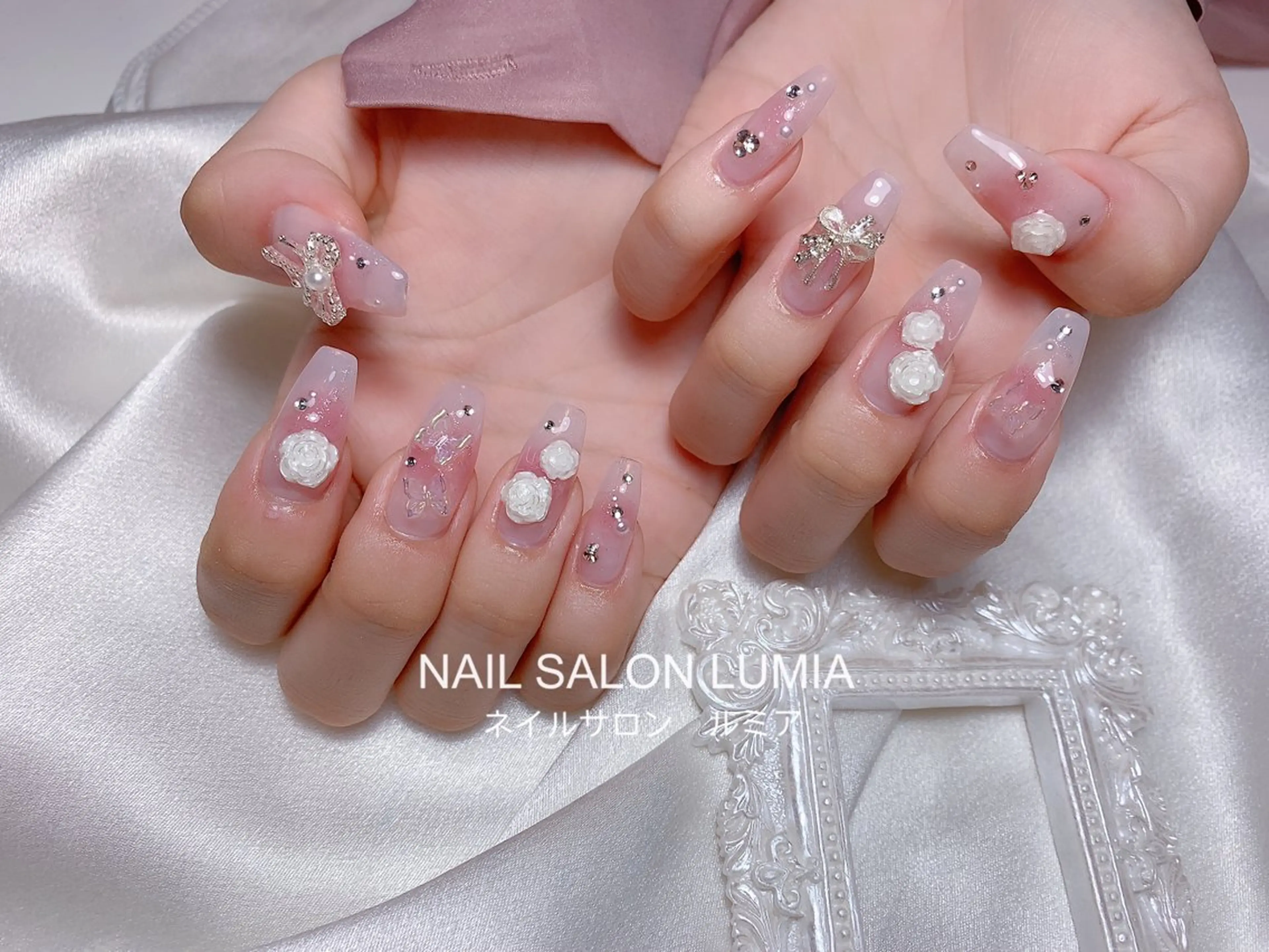 ネイル ハンドネイル ネイルサロン ルミア Lumia 店長のネイルデザイン
