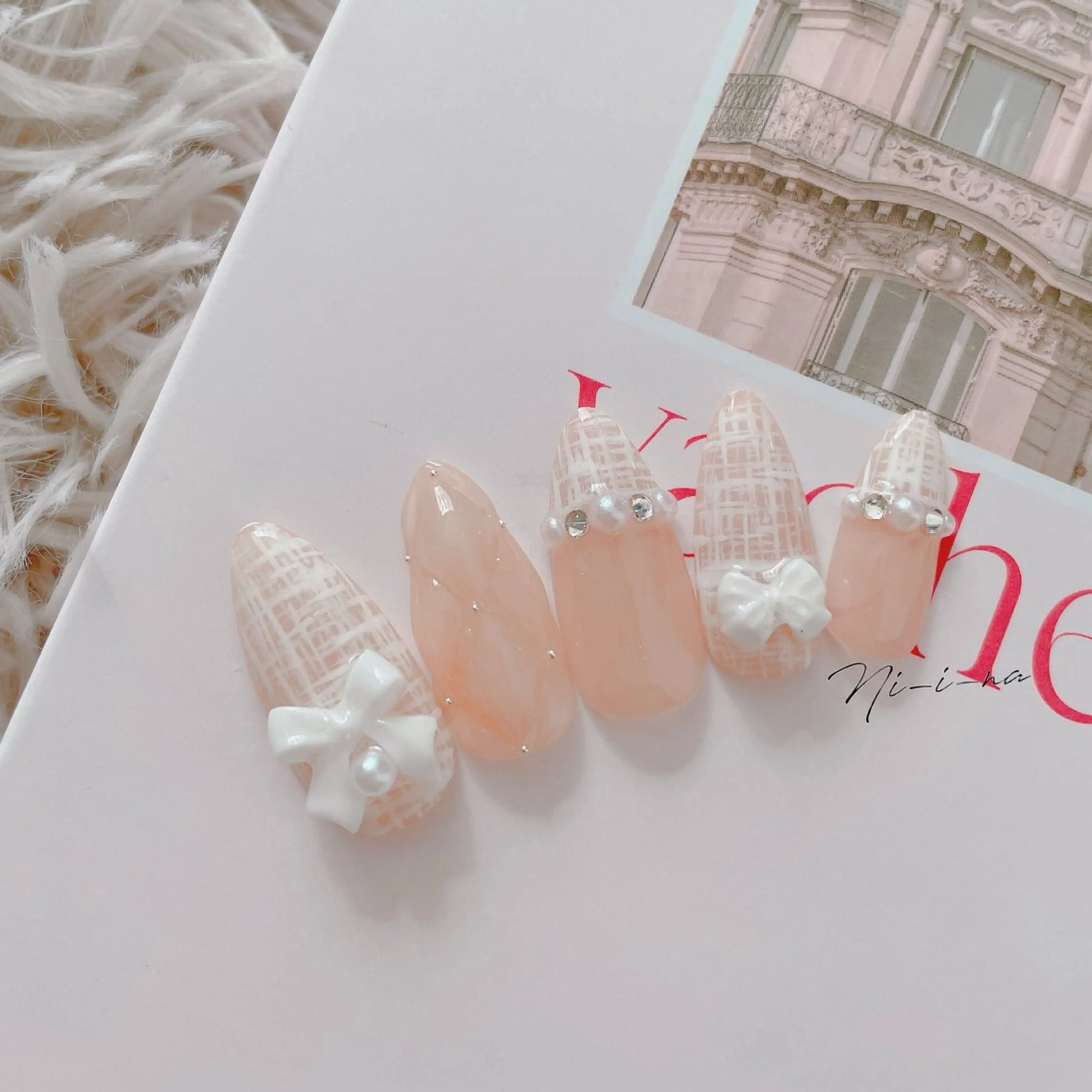 ネイル ハンドネイル nail salon Ni-i-naのネイルデザイン