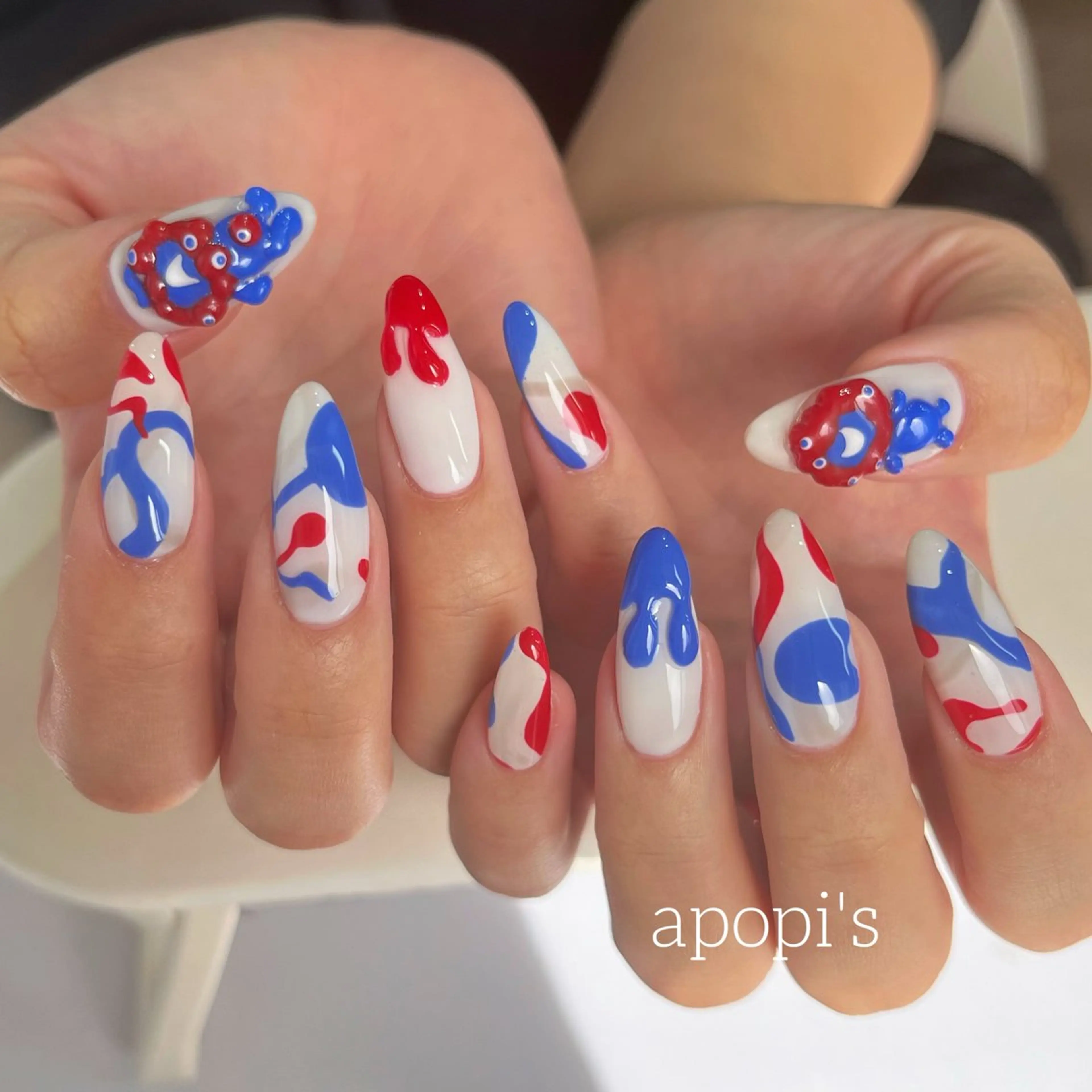 ネイル ハンドネイル apopi's所属・apopis＊ close23:00のネイルデザイン